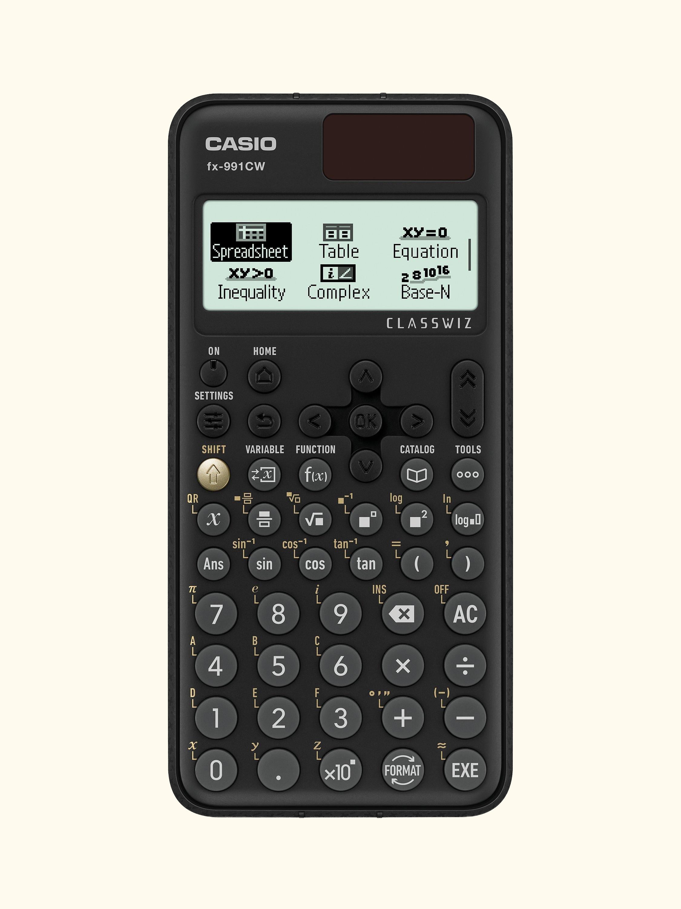 FX-991CW Scientific Calculator, Black