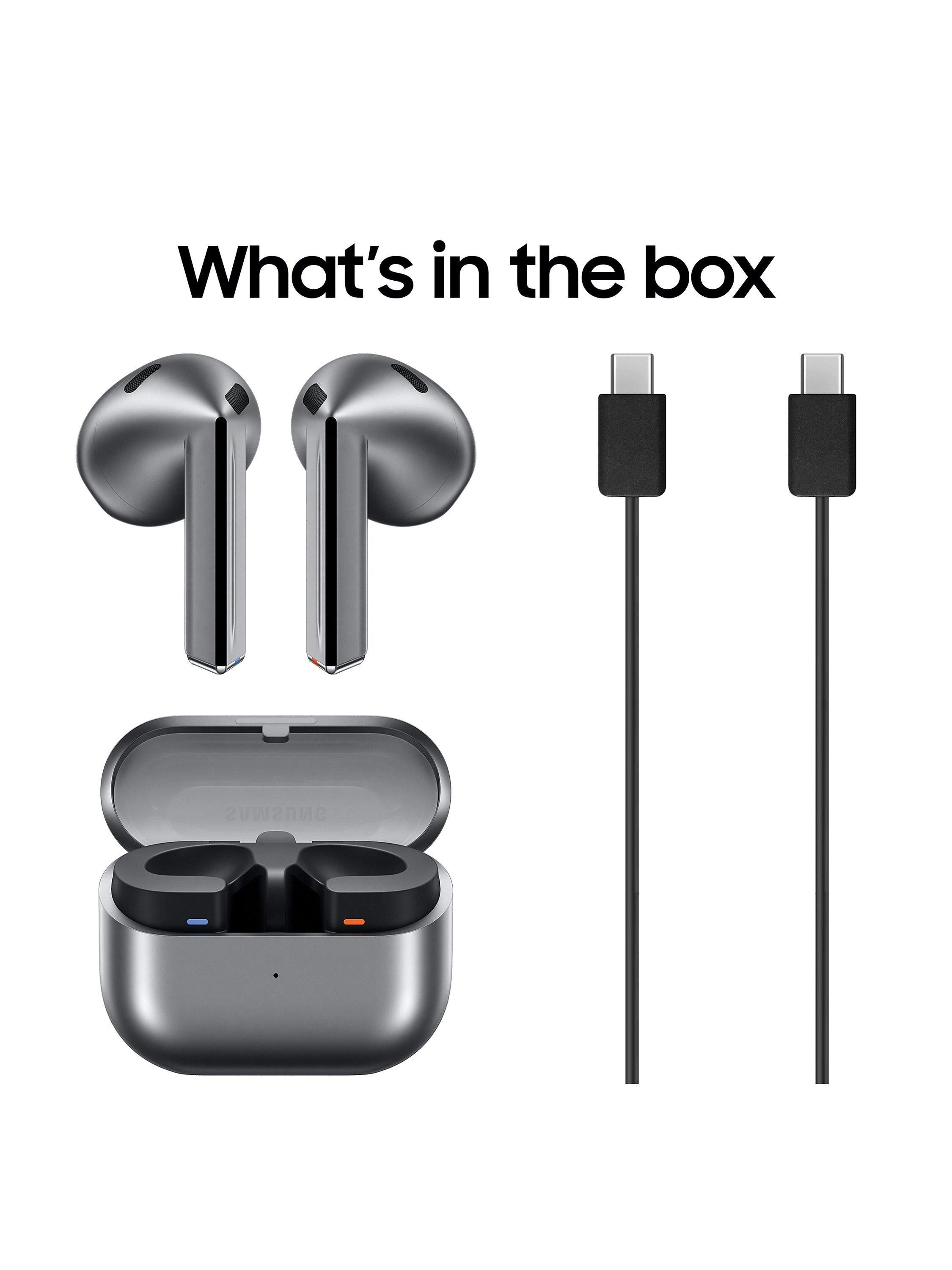 Galaxy Buds3 True Wireless Earbuds with Galaxy AI & Active Noise Cancellation