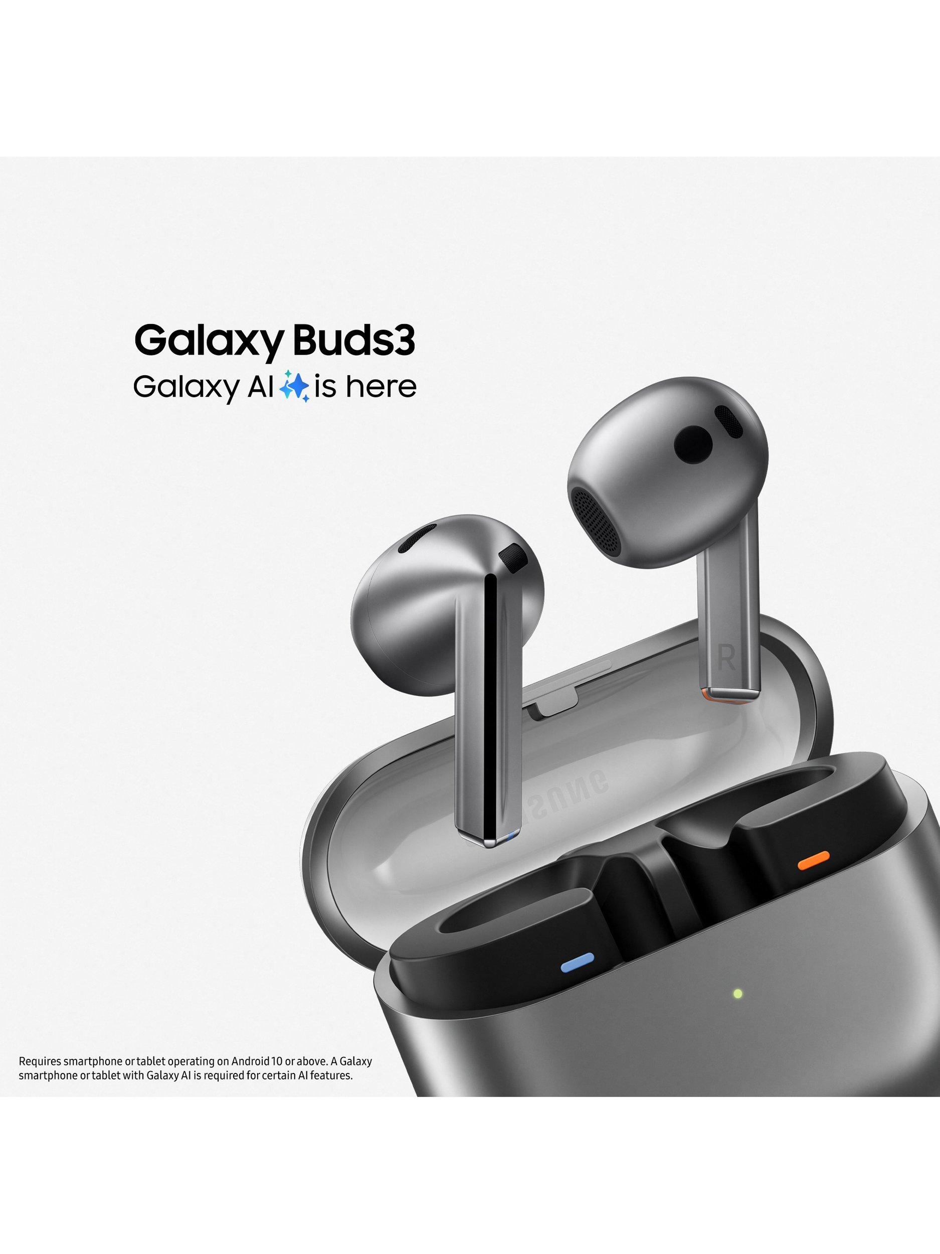 Galaxy Buds3 True Wireless Earbuds with Galaxy AI & Active Noise Cancellation