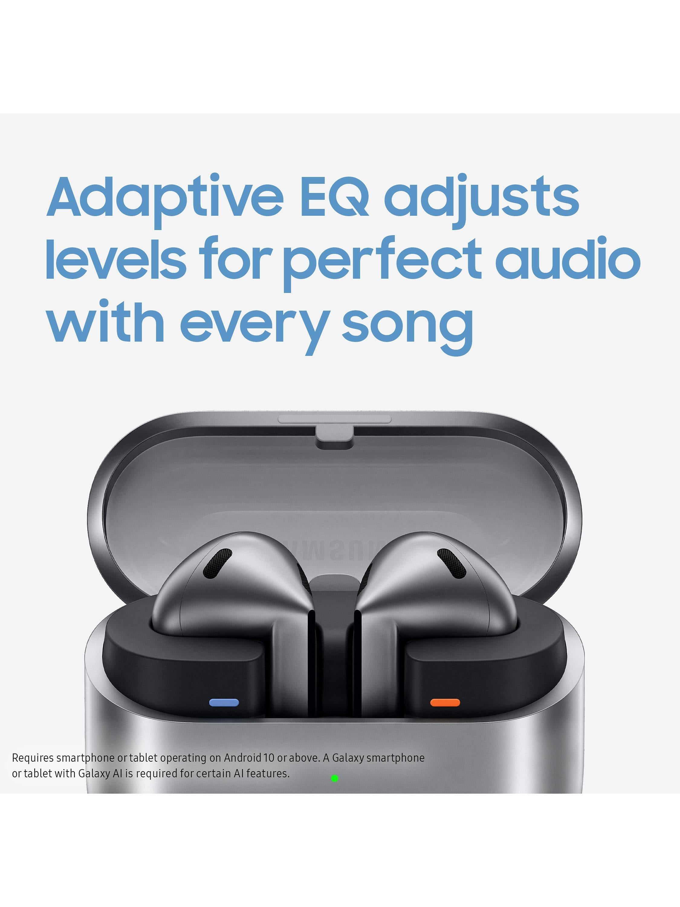 Galaxy Buds3 True Wireless Earbuds with Galaxy AI & Active Noise Cancellation