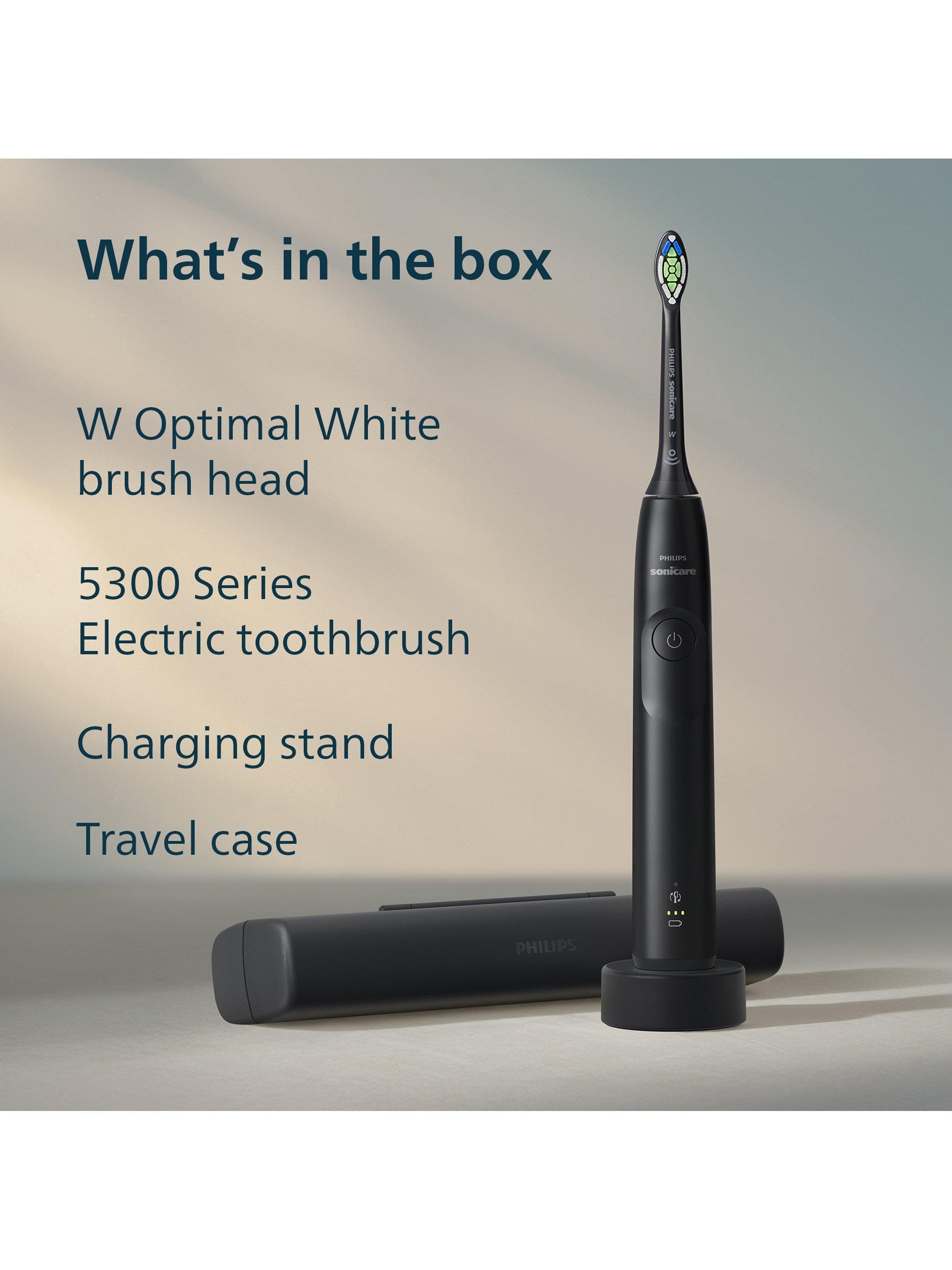 Sonicare 5300 HX7101/02 Electric Toothbrush, Black