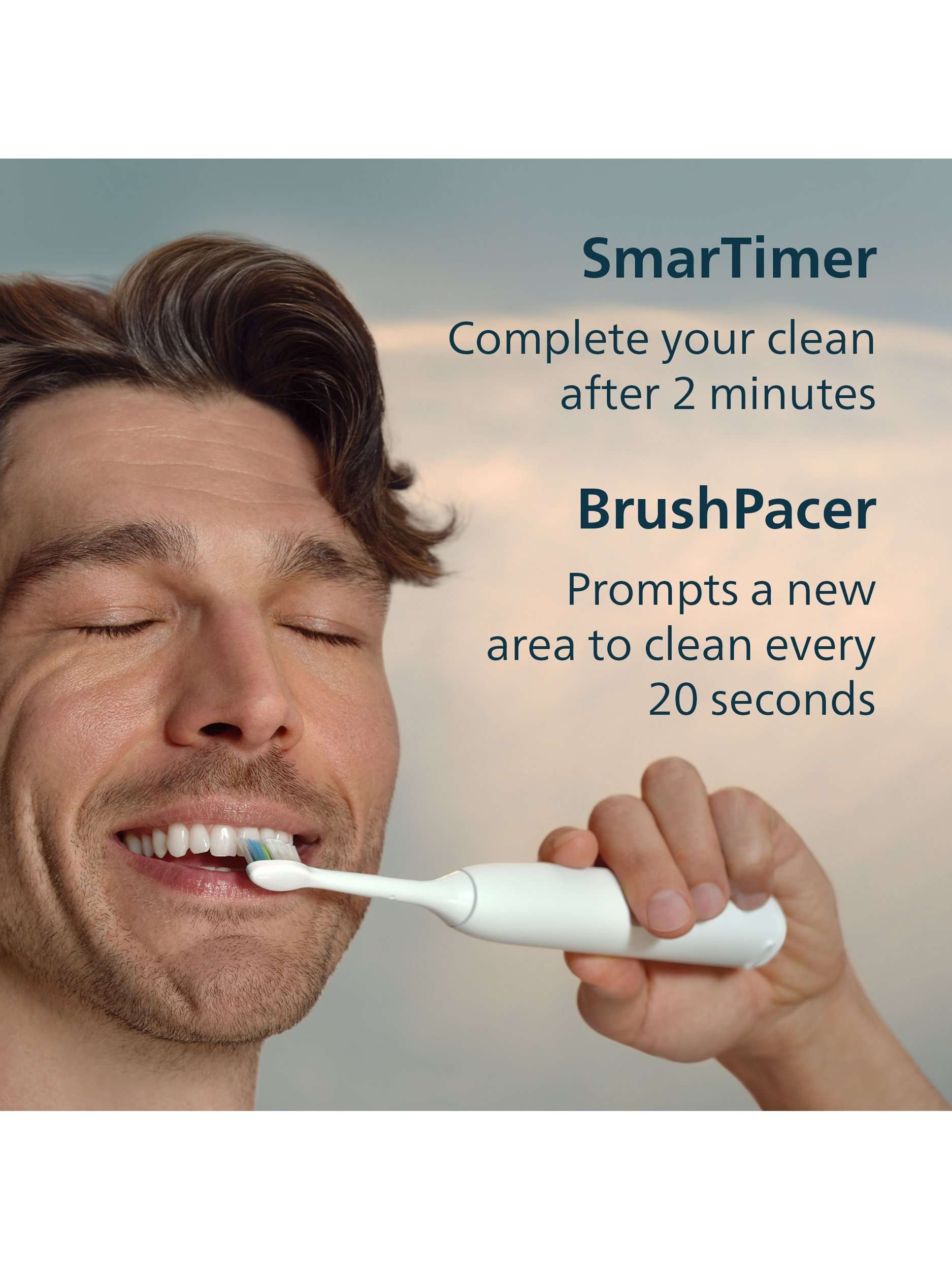 Sonicare 5300 HX7108/02 Electric Toothbrush, White