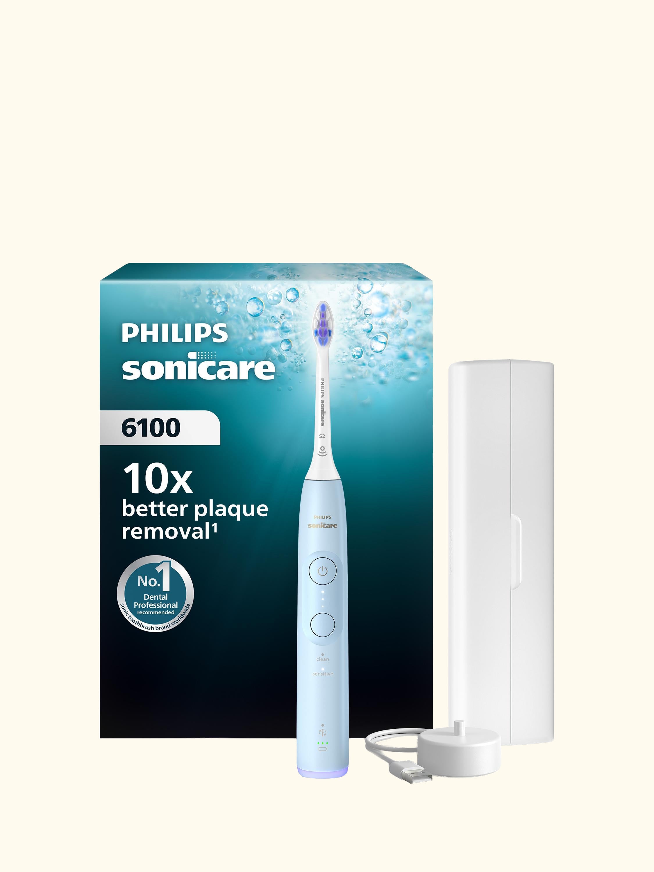 Sonicare 6100 HX7406/02 Electric Toothbrush