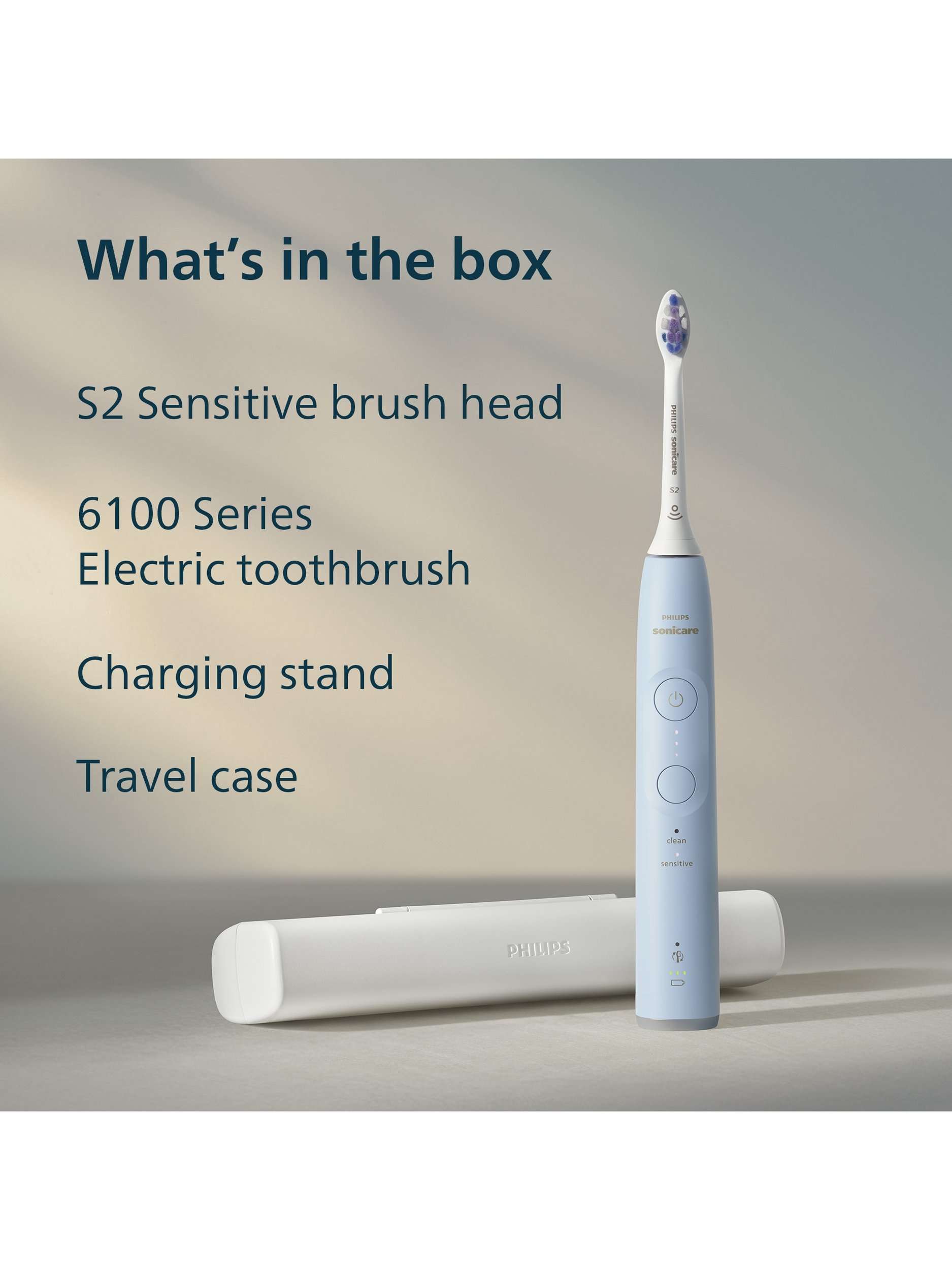 Sonicare 6100 HX7406/02 Electric Toothbrush