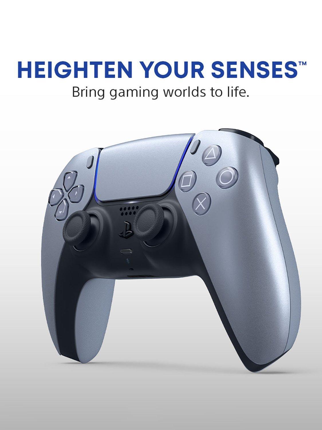 PlayStation 5 DualSense Wireless Controller, Silver