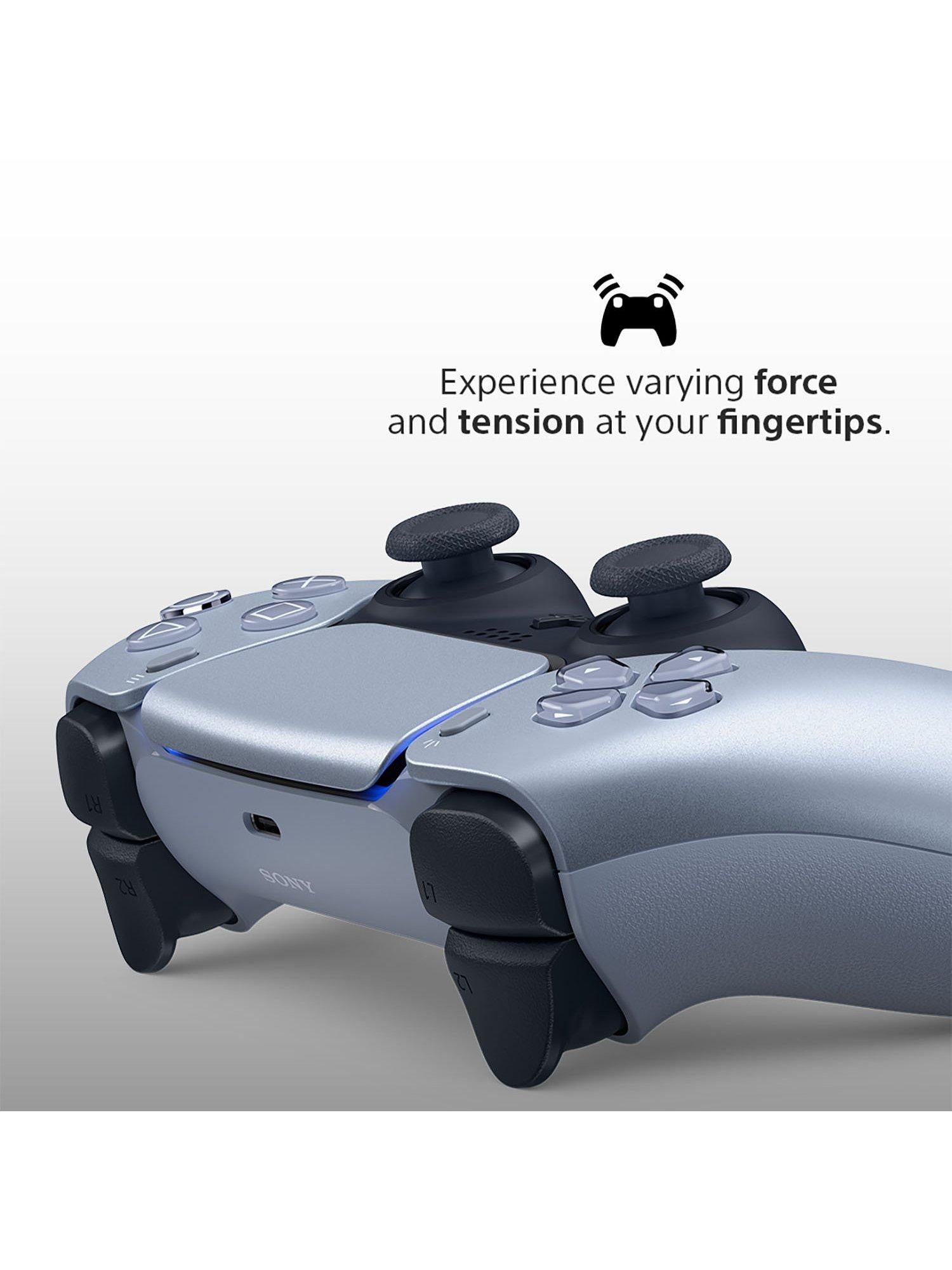 PlayStation 5 DualSense Wireless Controller, Silver