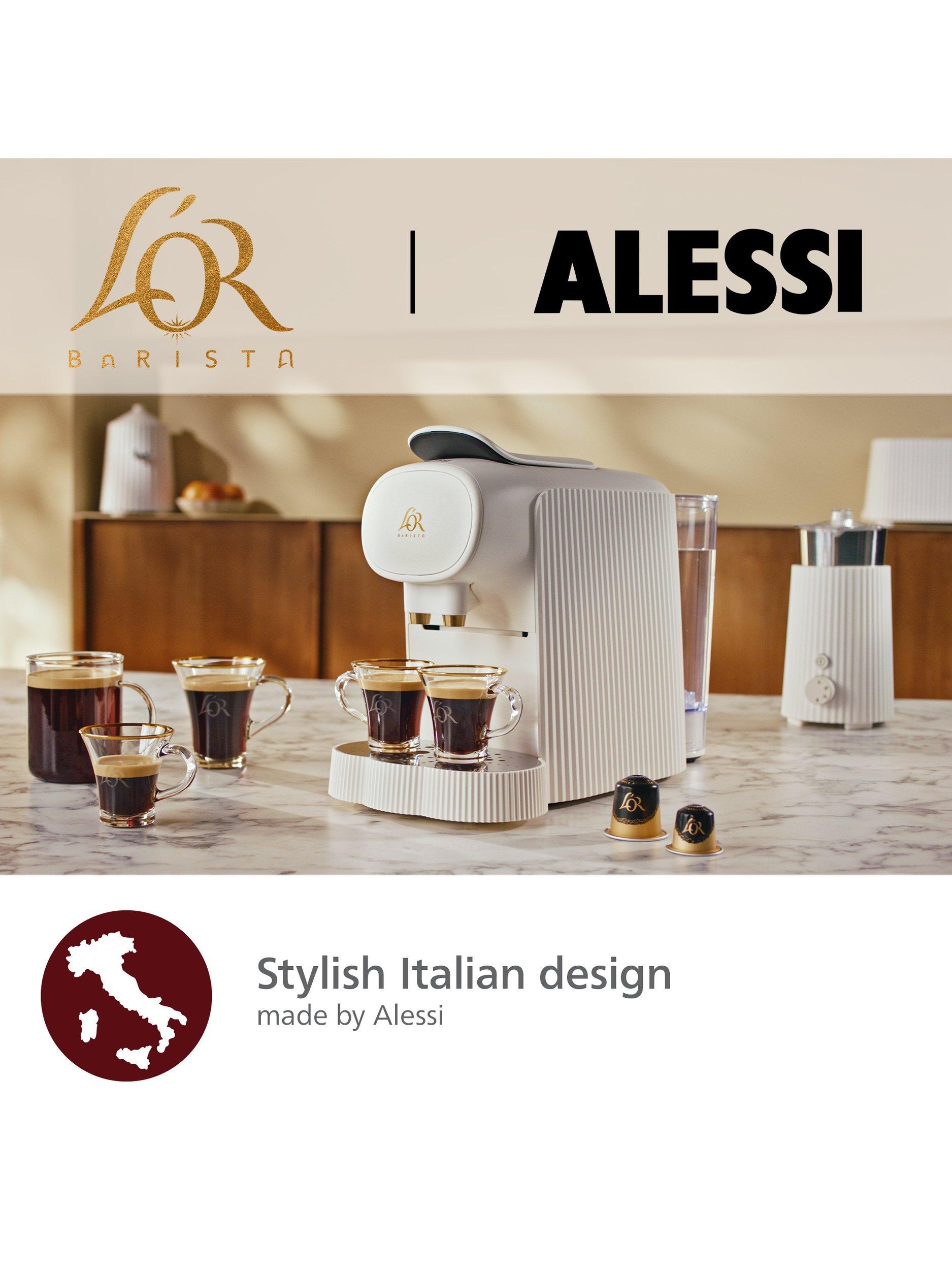 L'Or Alessi LM9012/08 Coffee Machine, White