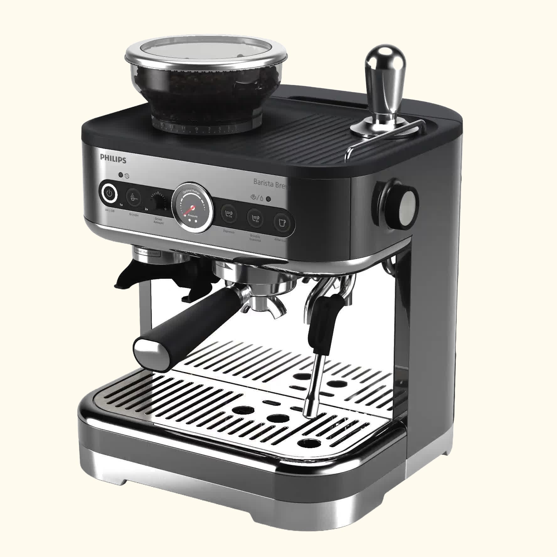 PSA3218/10 Barista Brew Semi-Automatic Espresso Machine, Black