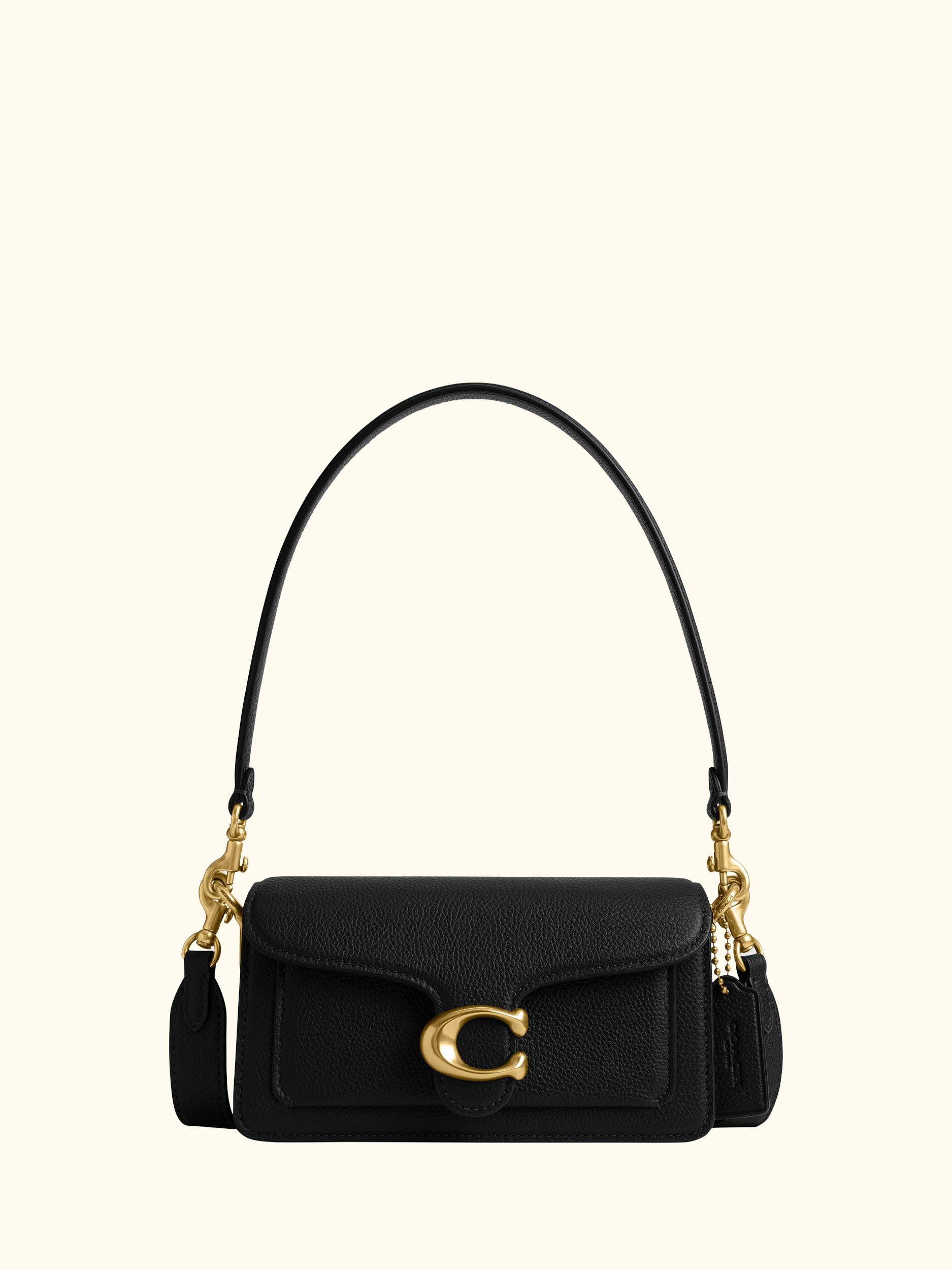 Tabby 20 Pebbled Leather Shoulder Bag