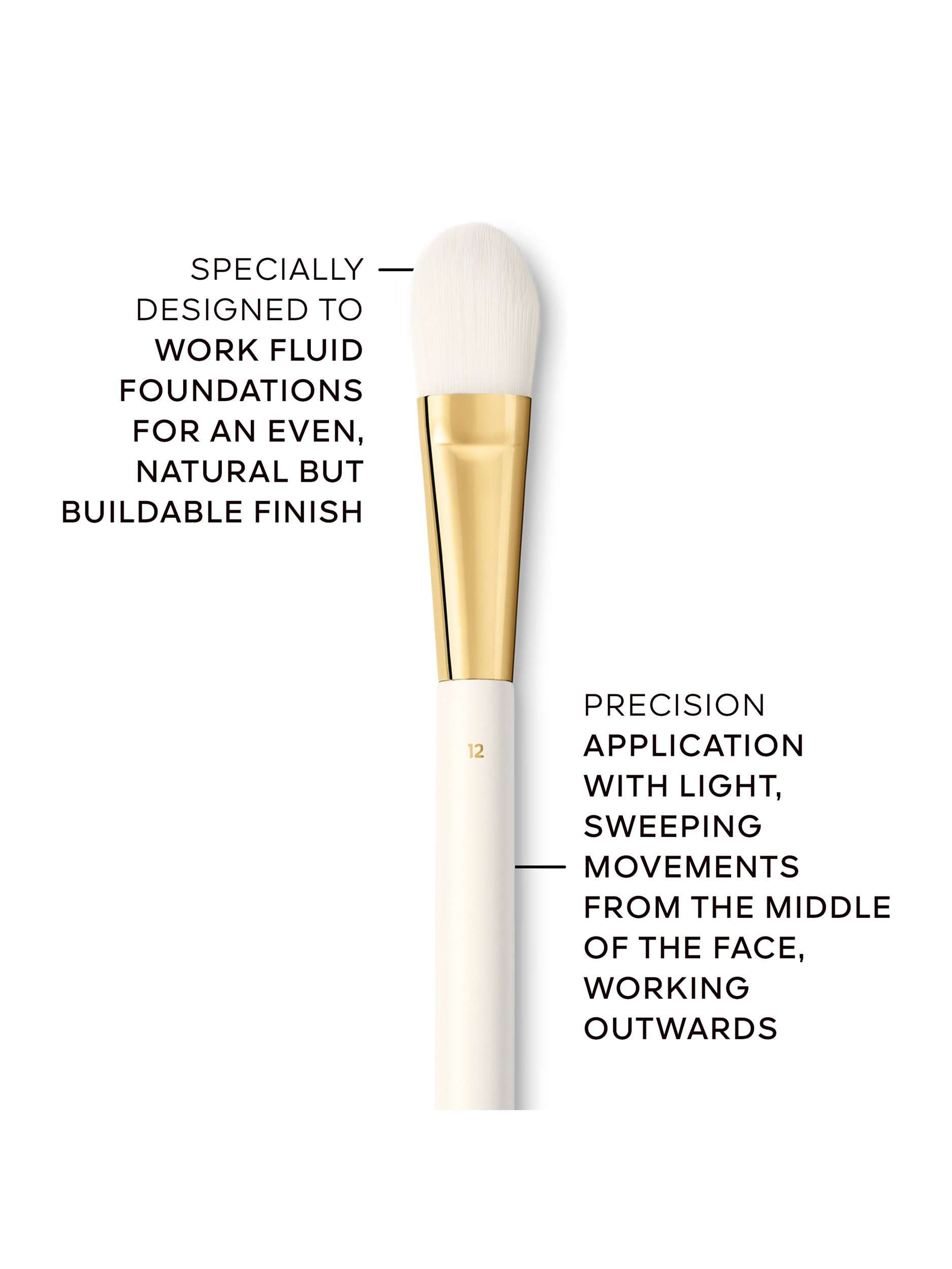 Fluid Foundation Brush No.12