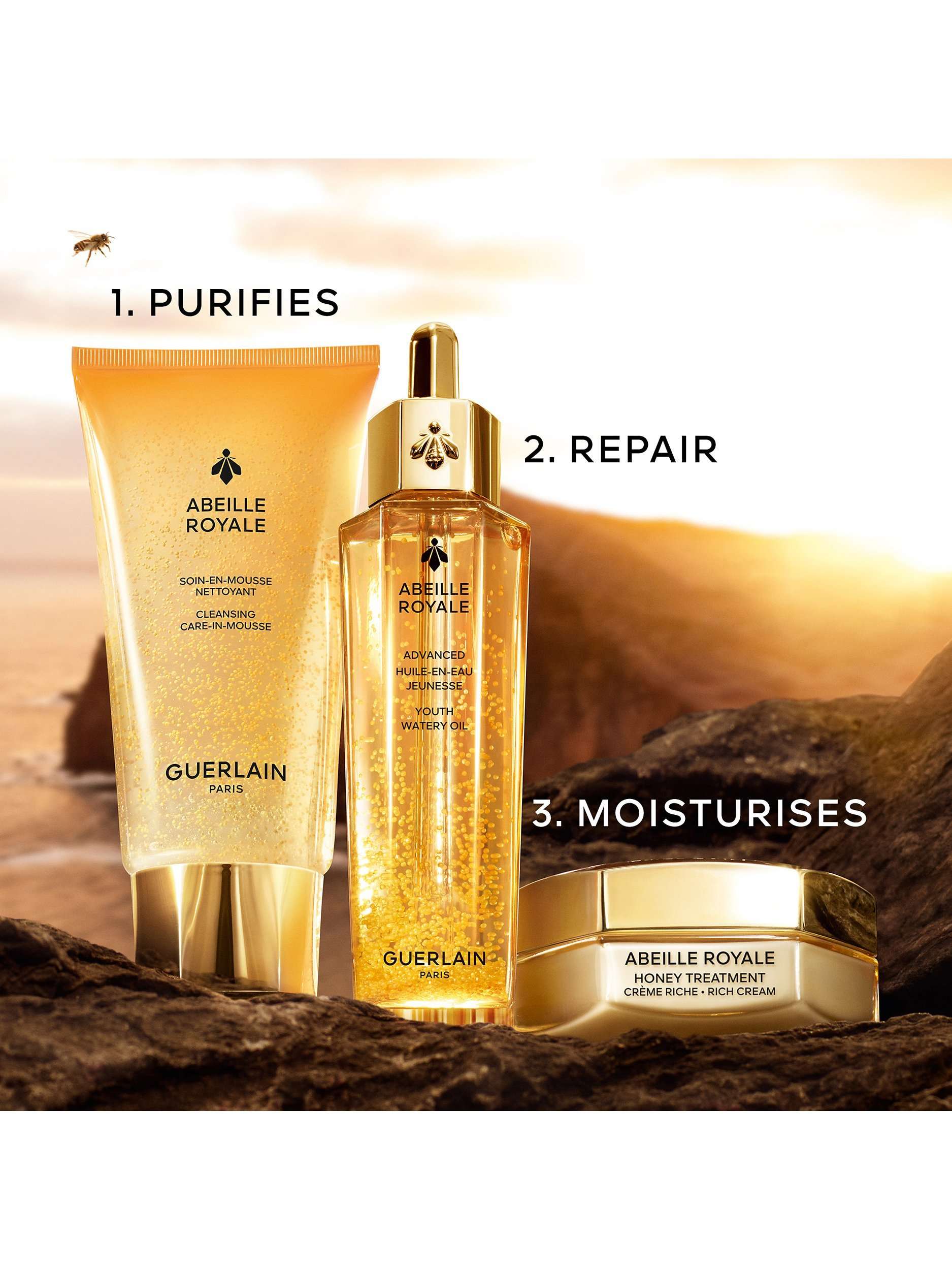 Abeille Royale Cleansing Care-In-Mousse, 175ml