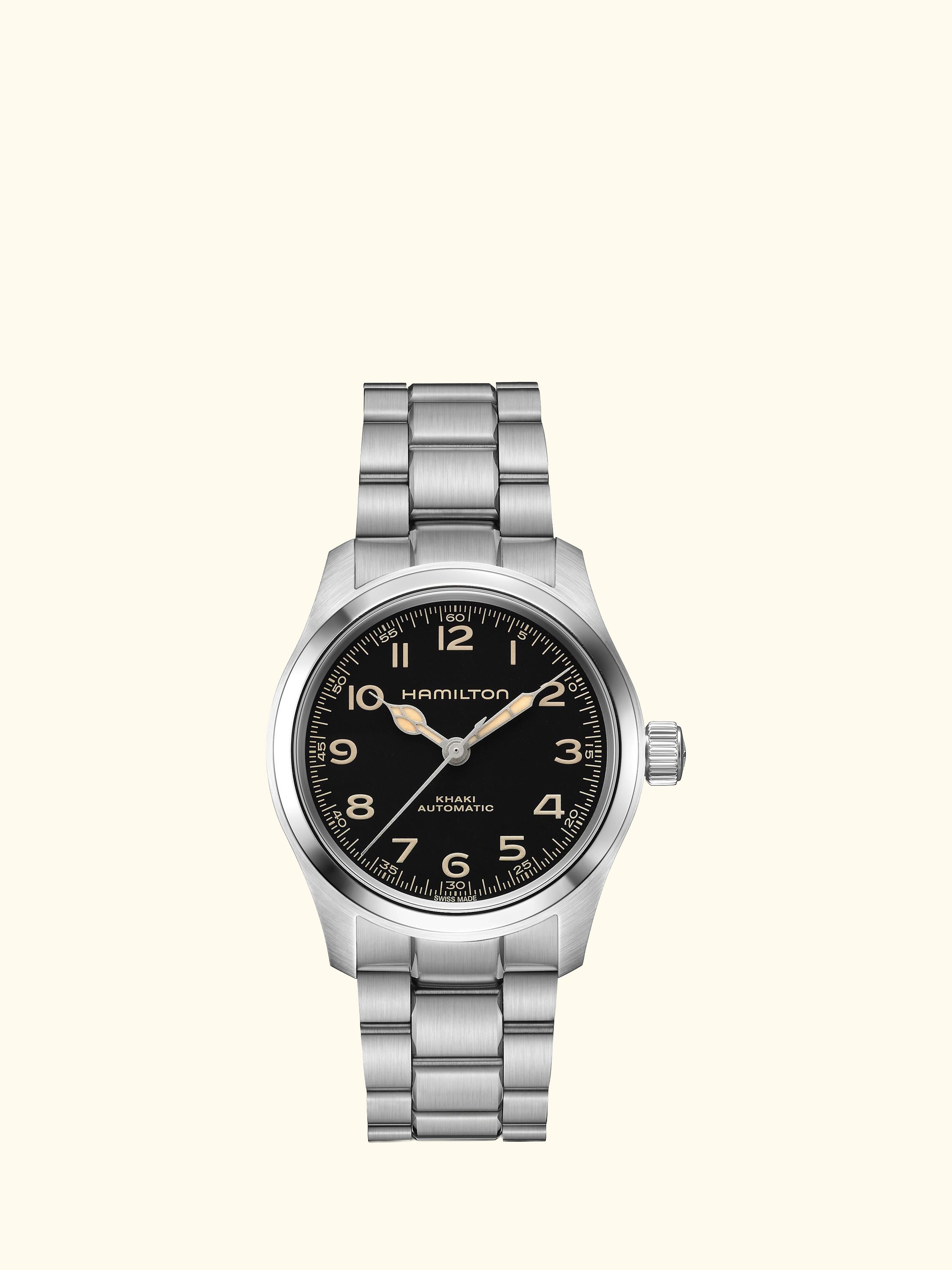 H70405130 Unisex Khaki Field Murph Automatic Bracelet Strap Watch