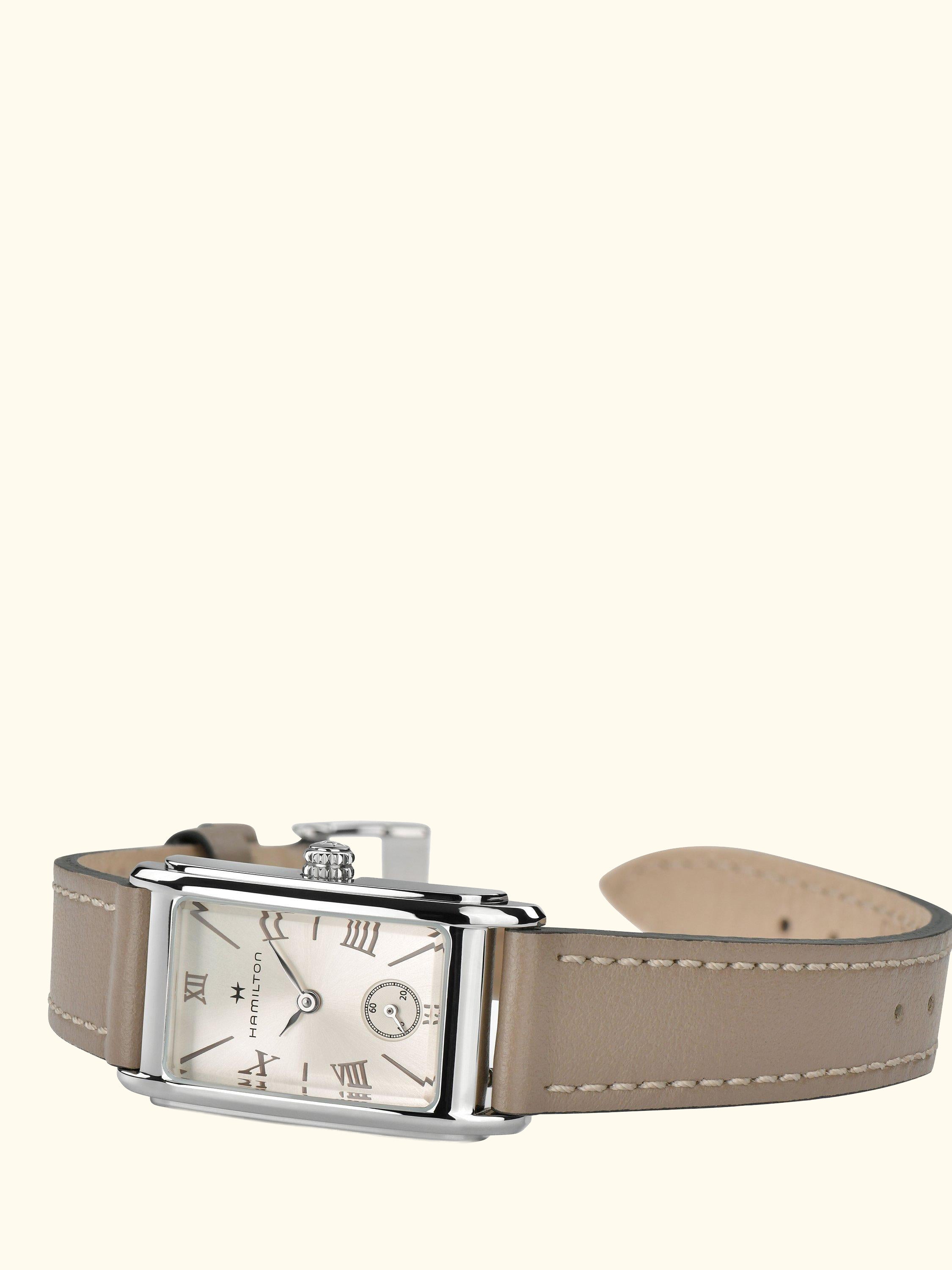H11221514 Women's Ardmore Roman Numerals Strap Watch, Brown/Silver