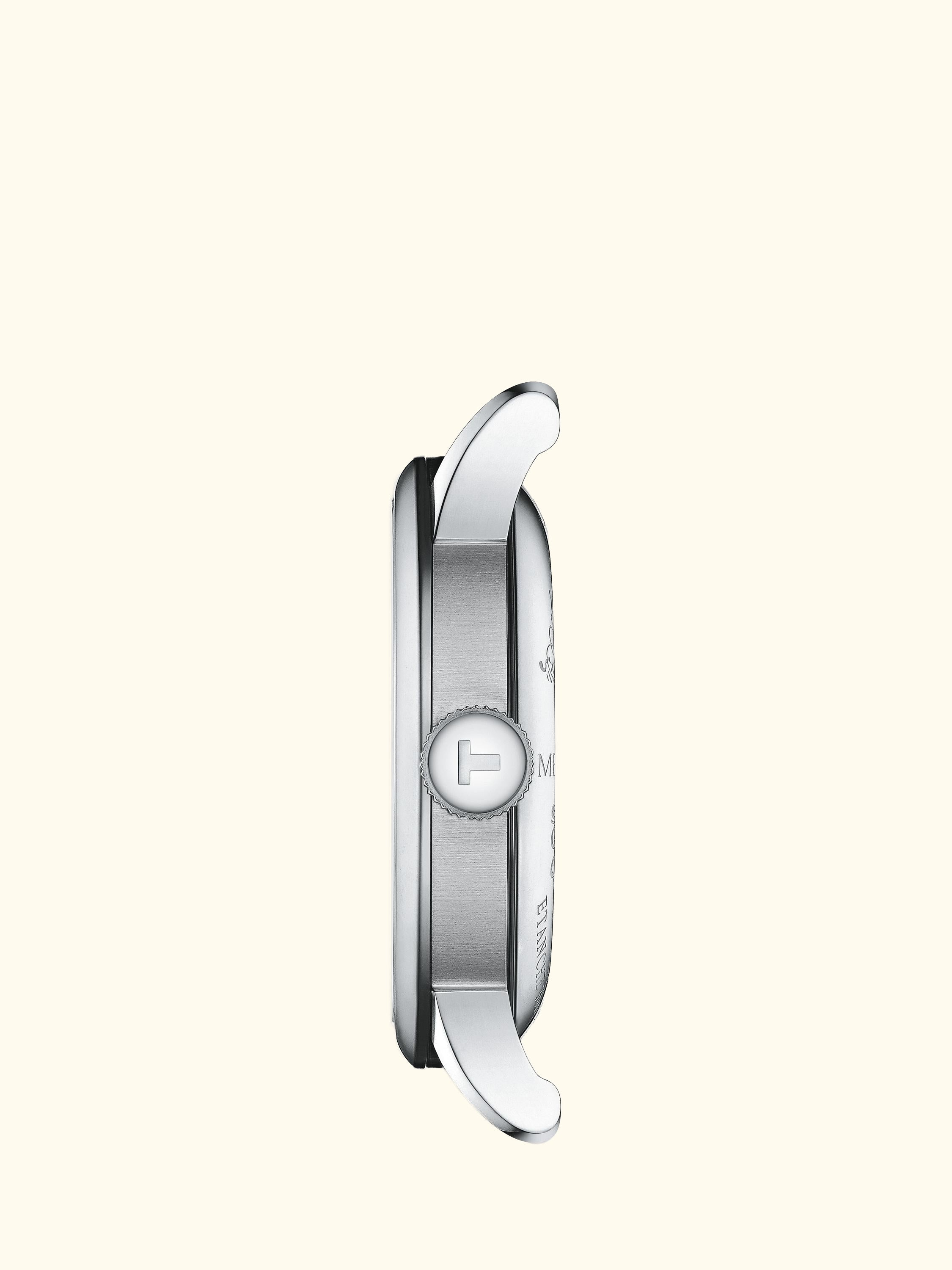 T0064071103303 Mens' Le Locle Date Metal Strap Watch, Silver