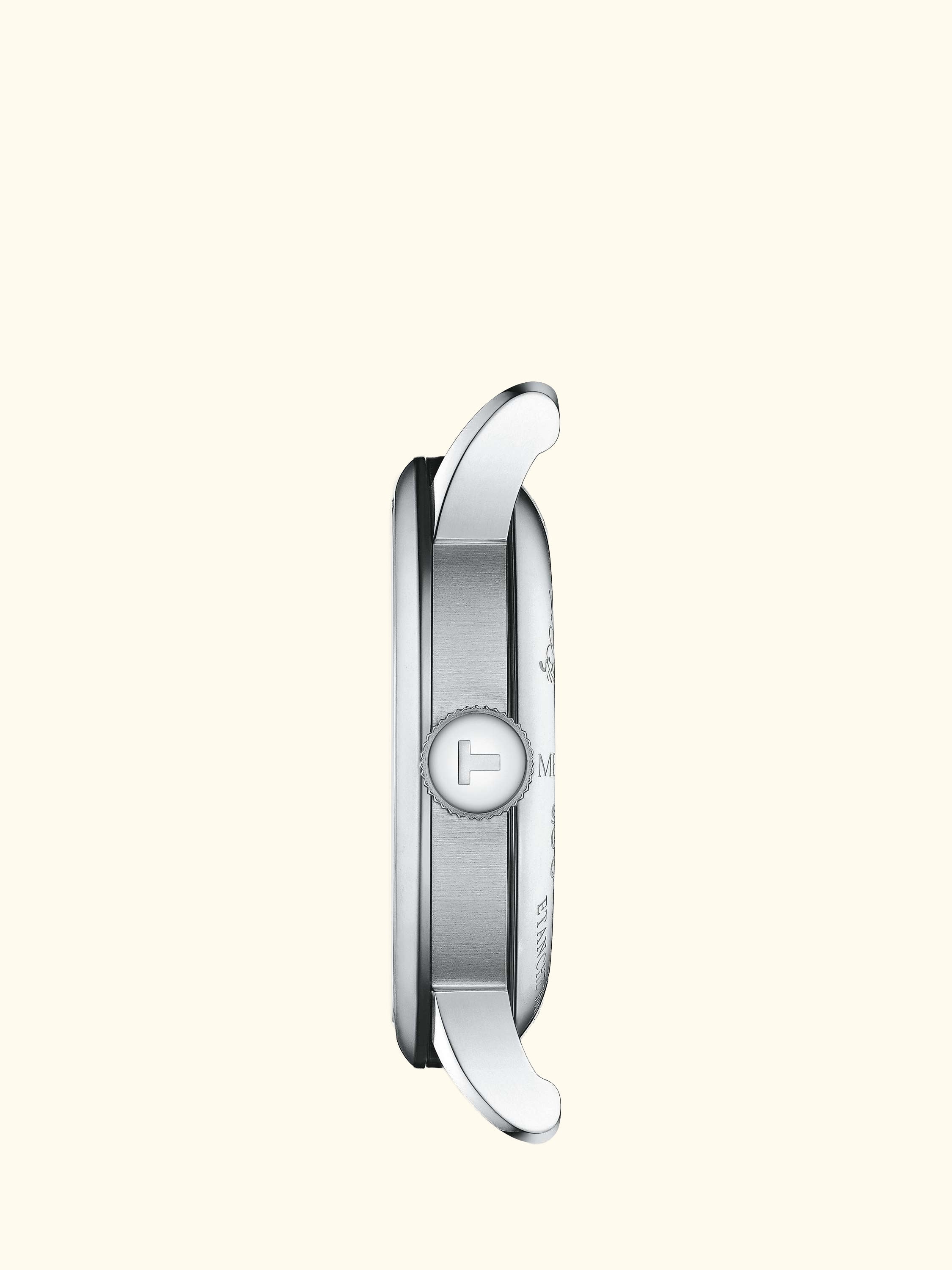 T0064071103303 Mens' Le Locle Date Metal Strap Watch, Silver