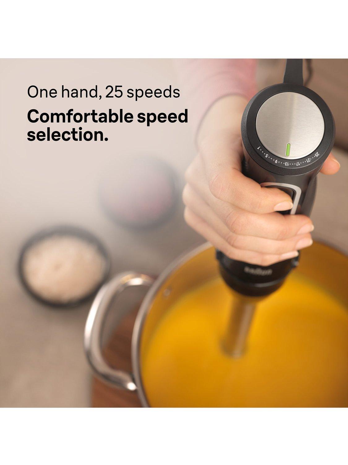 MultiQuick 5 Pro MQ55236M Hand Blender, Black