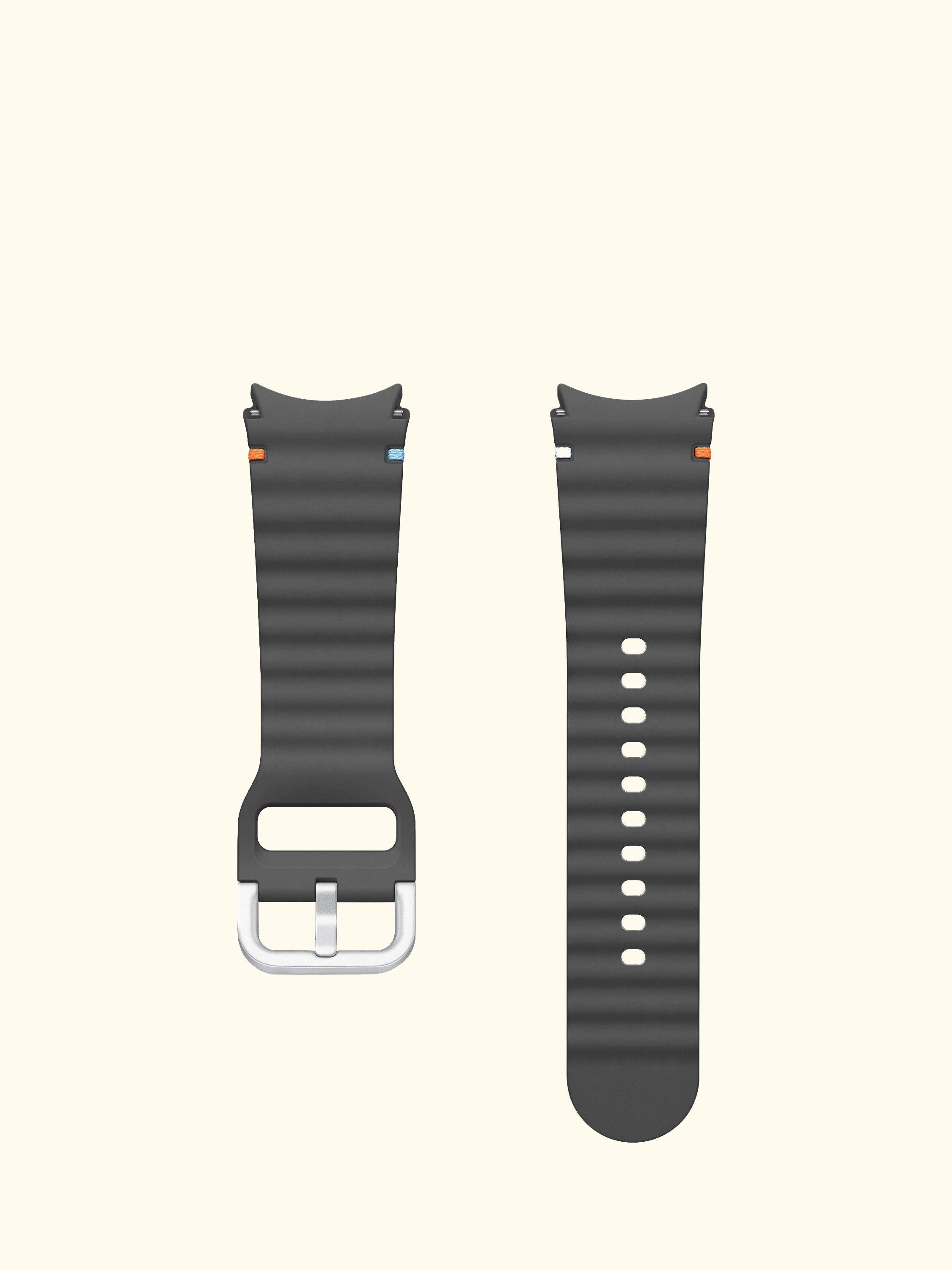 Galaxy Sport Band for Galaxy Watch7, 20mm M/L, Dark Grey
