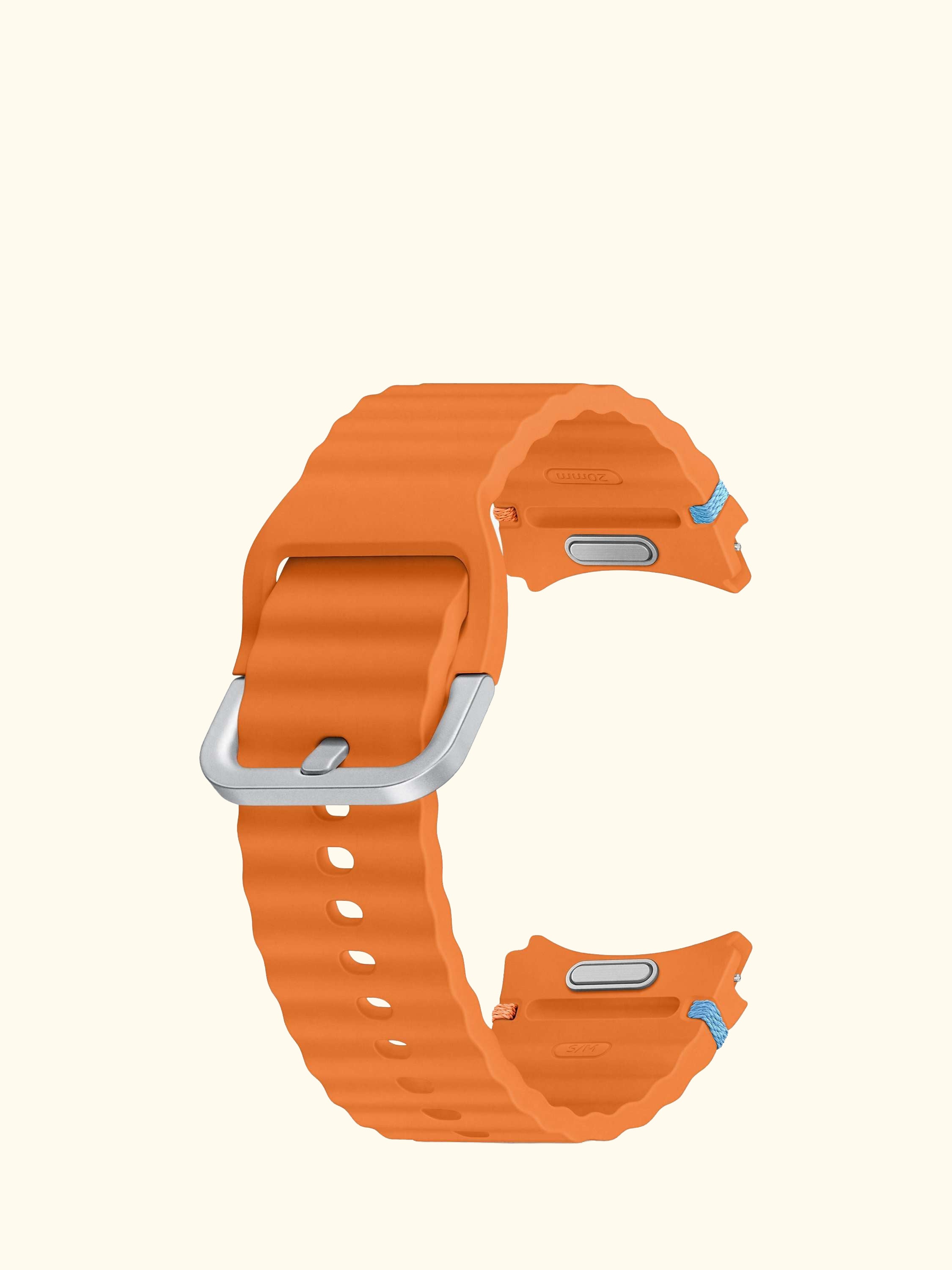 Galaxy Sport Band for Galaxy Watch7, 20mm S/M, Orange