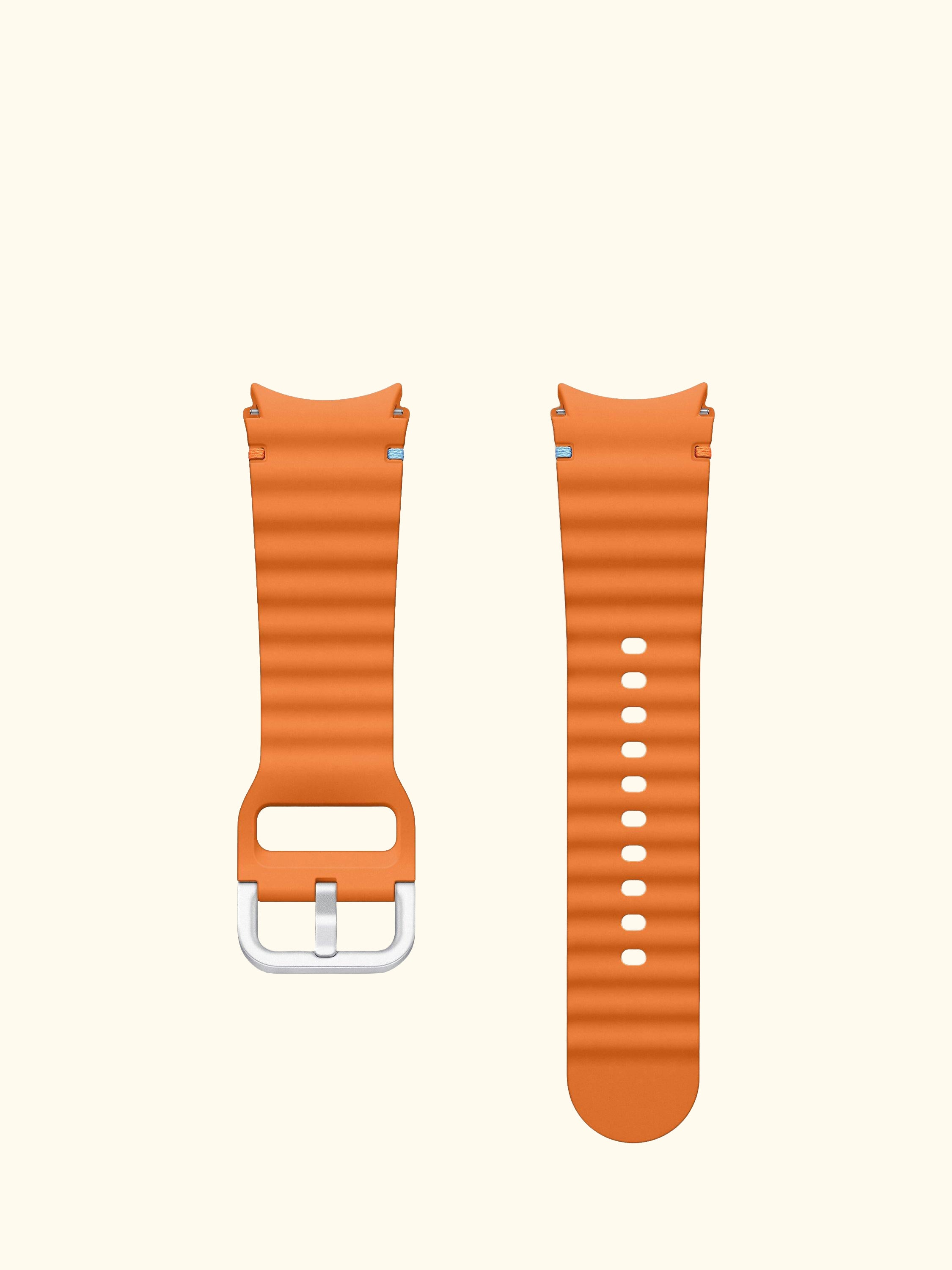 Galaxy Sport Band for Galaxy Watch7, 20mm S/M, Orange