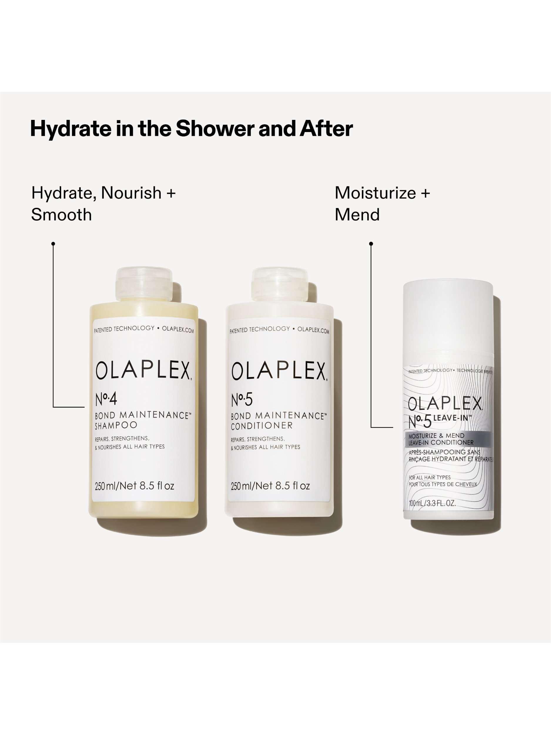 No.5 Leave-In™ Moisturise & Mend Leave-In Conditioner, 100ml