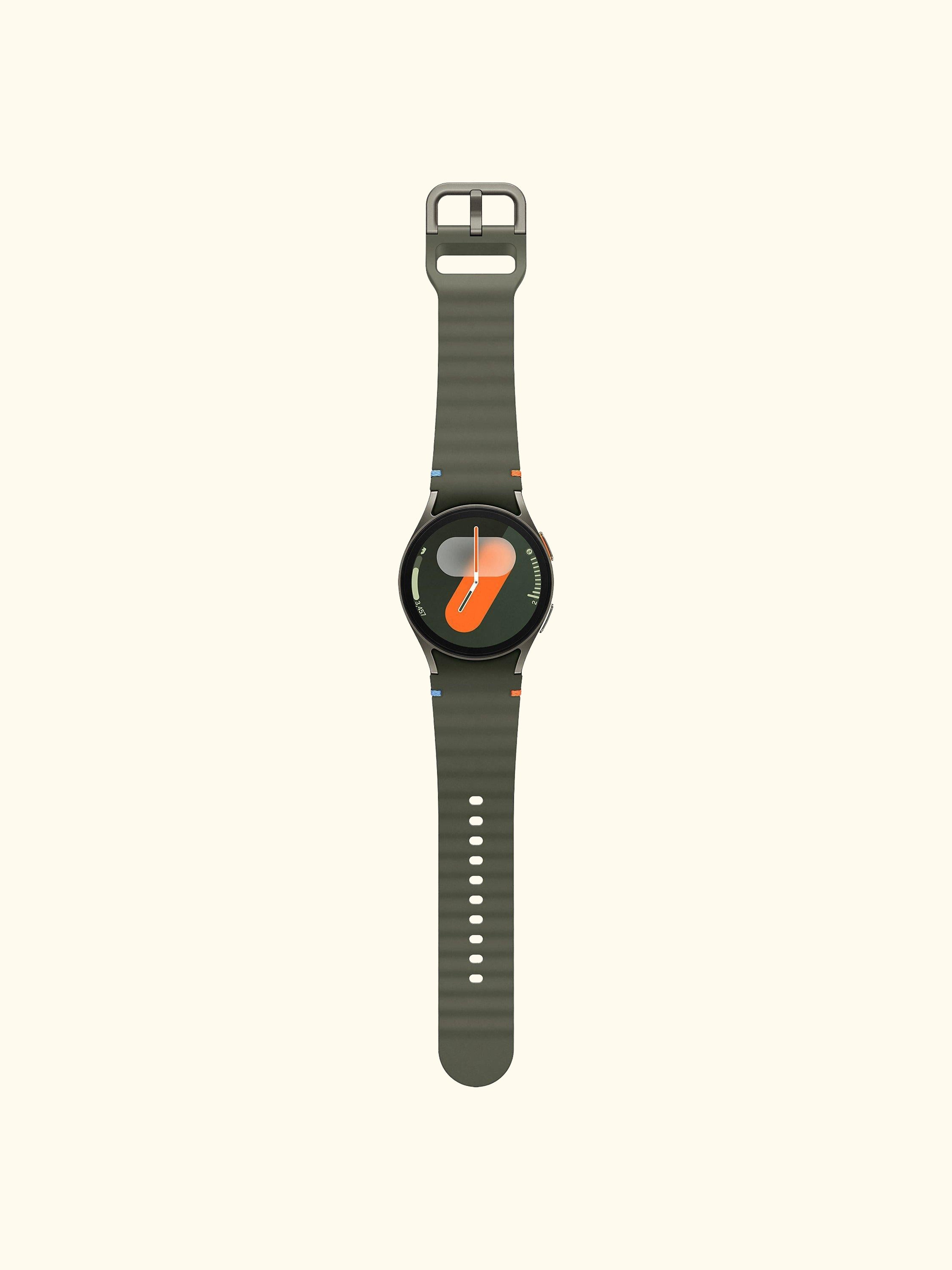Galaxy Watch7, Bluetooth, 40mm, Galaxy AI, Aluminium with Silicone Strap