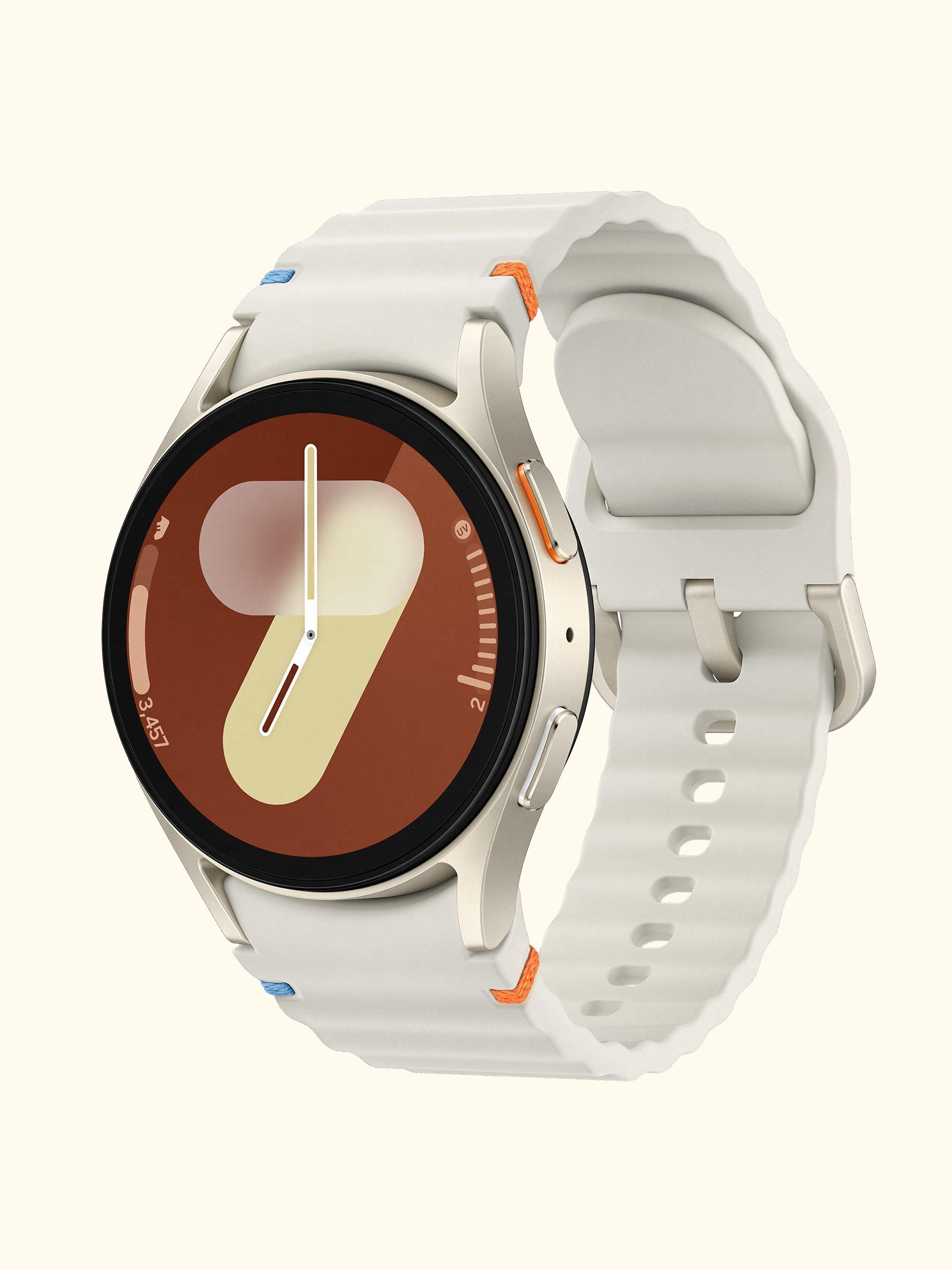 Galaxy Watch7, Bluetooth, 40mm, Galaxy AI, Aluminium with Silicone Strap