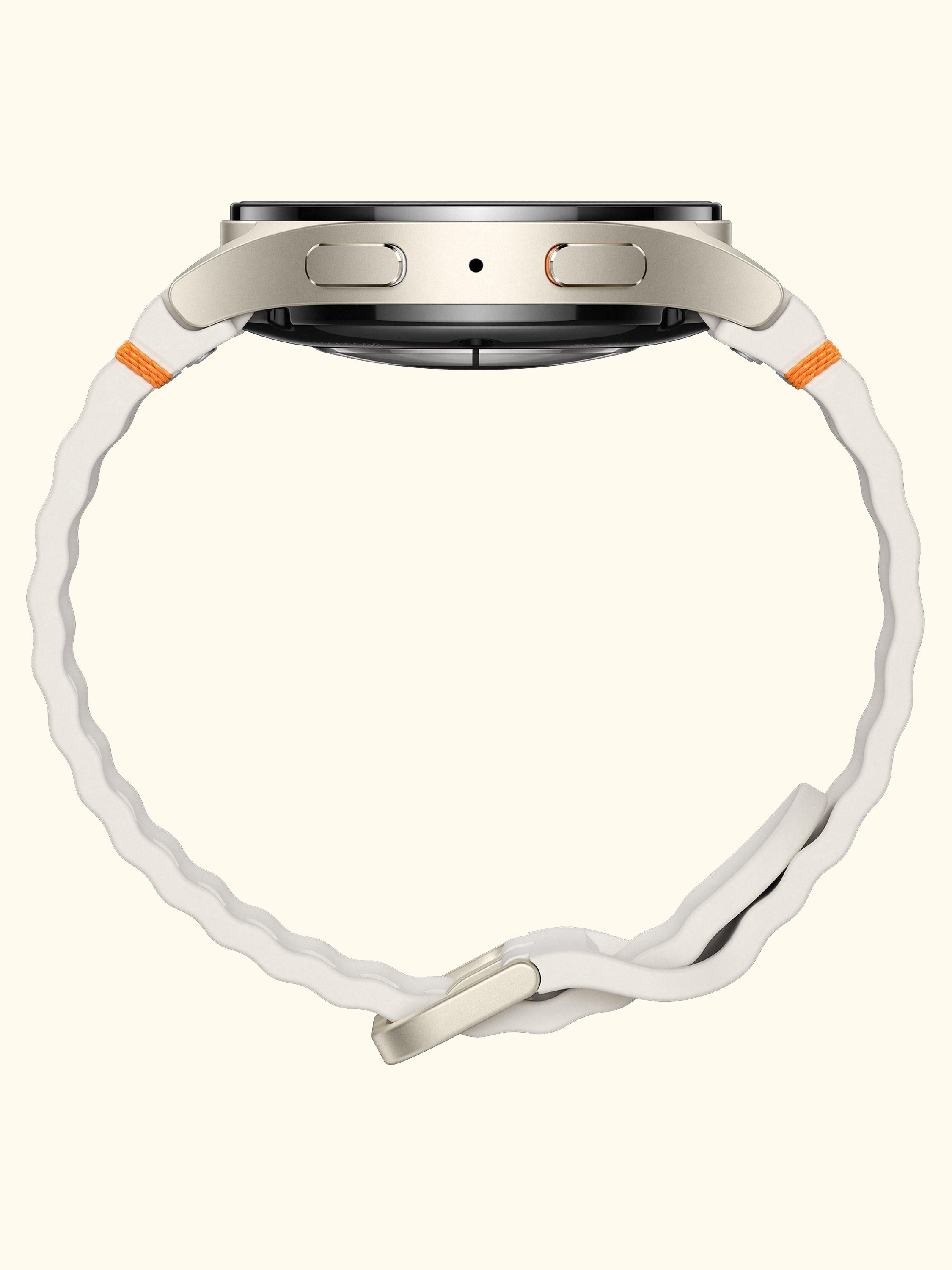 Galaxy Watch7, Bluetooth, 40mm, Galaxy AI, Aluminium with Silicone Strap
