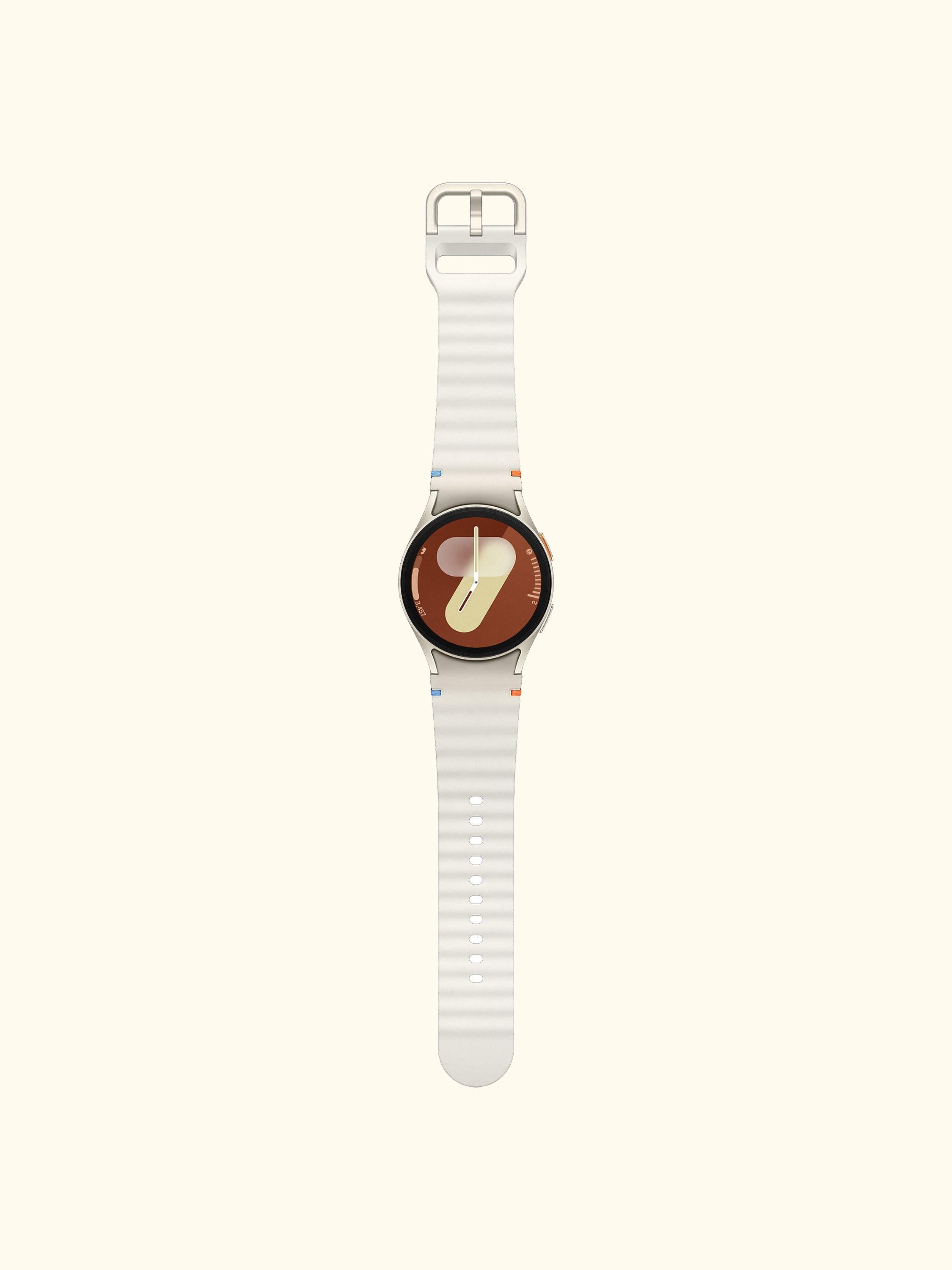 Galaxy Watch7, Bluetooth, 40mm, Galaxy AI, Aluminium with Silicone Strap
