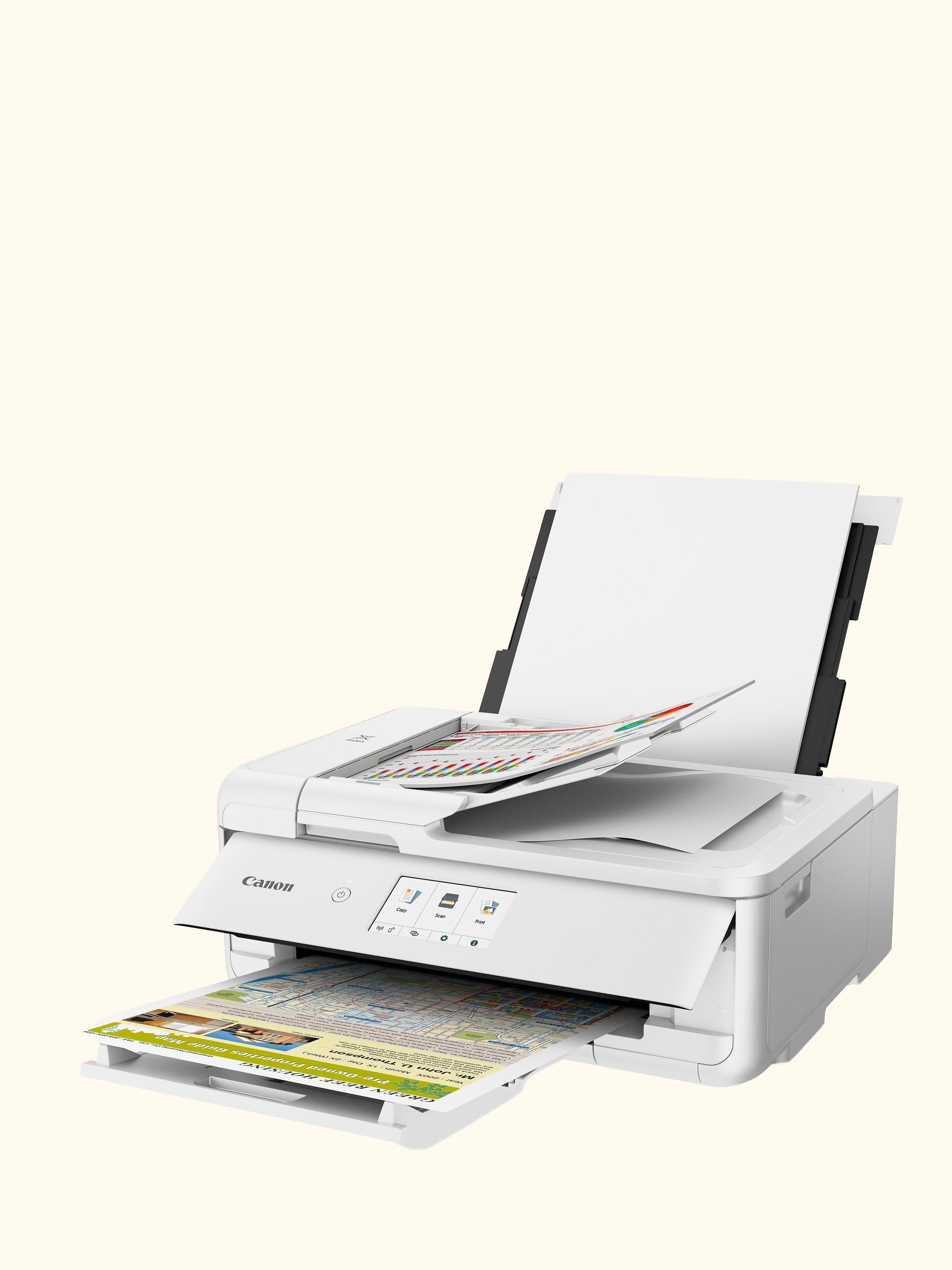 PIXMA TS9551Ca All-In-One A3 Wireless Wi-Fi Printer, White