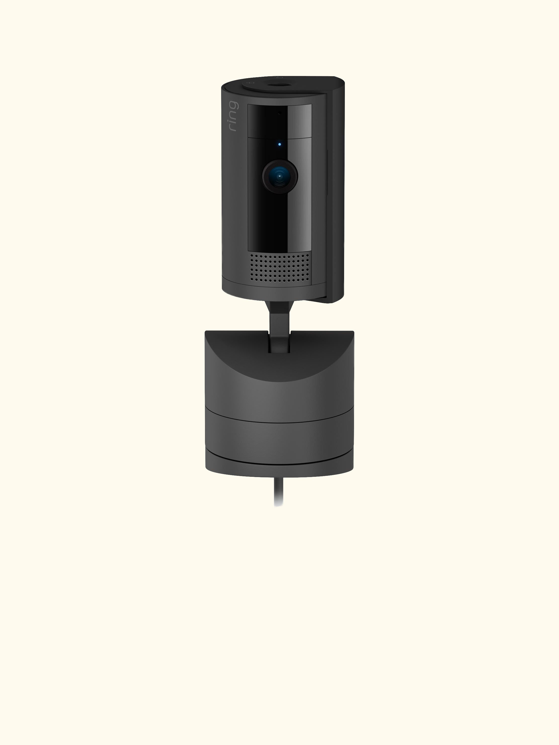 Pan-Tilt Indoor Cam Smart Security Camera with Built in Wi-Fi, Black