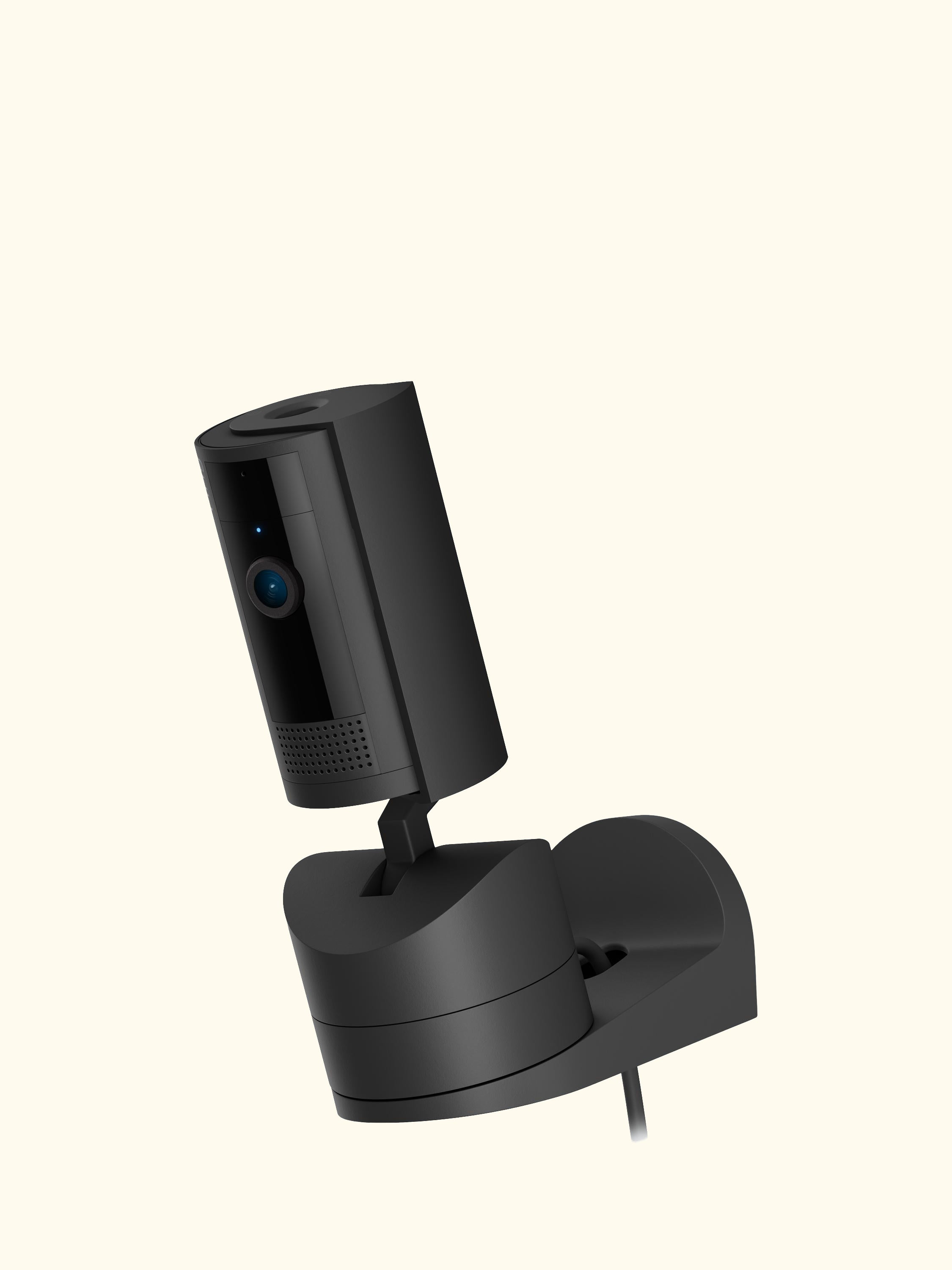 Pan-Tilt Indoor Cam Smart Security Camera with Built in Wi-Fi, Black