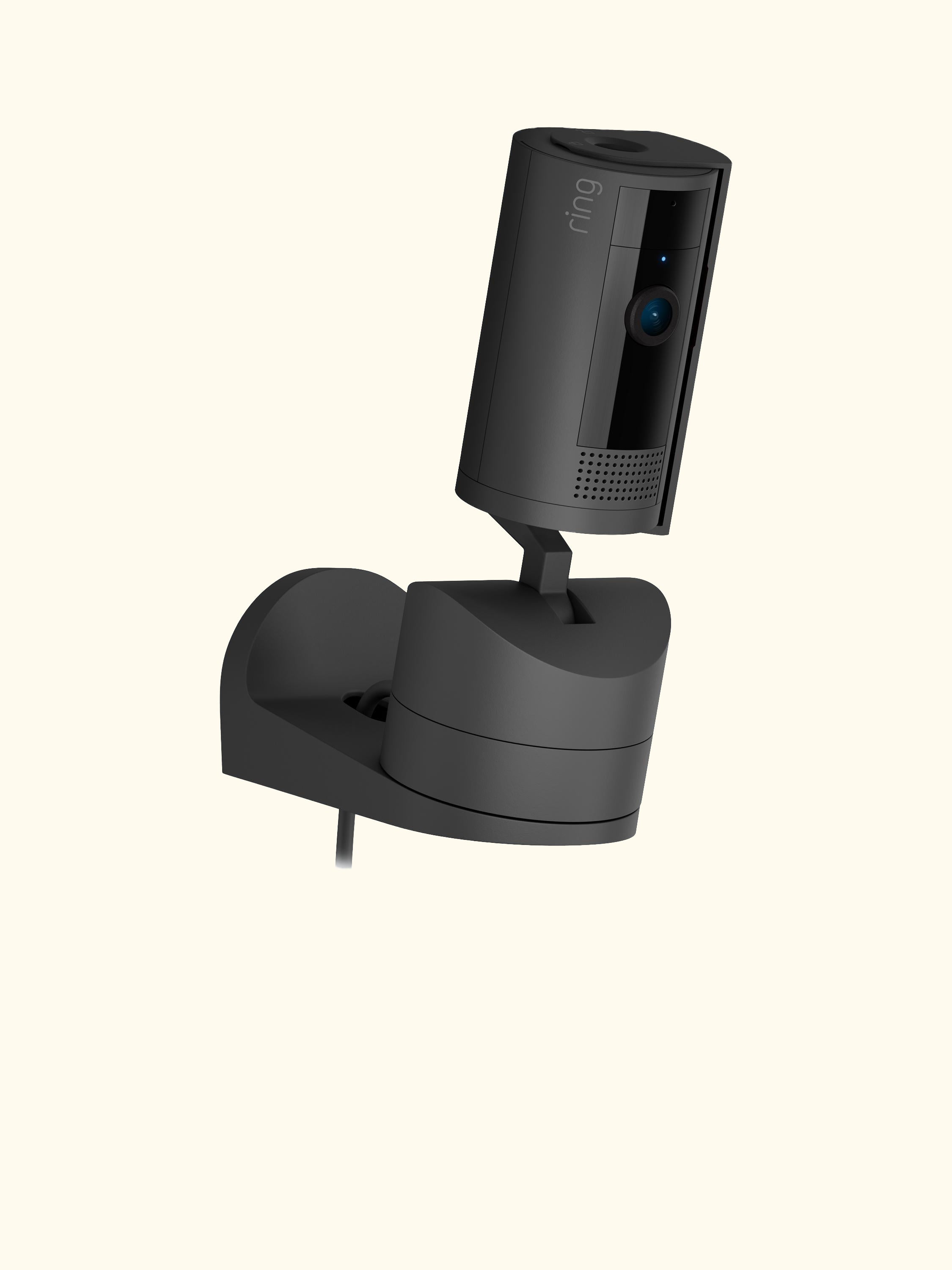 Pan-Tilt Indoor Cam Smart Security Camera with Built in Wi-Fi, Black