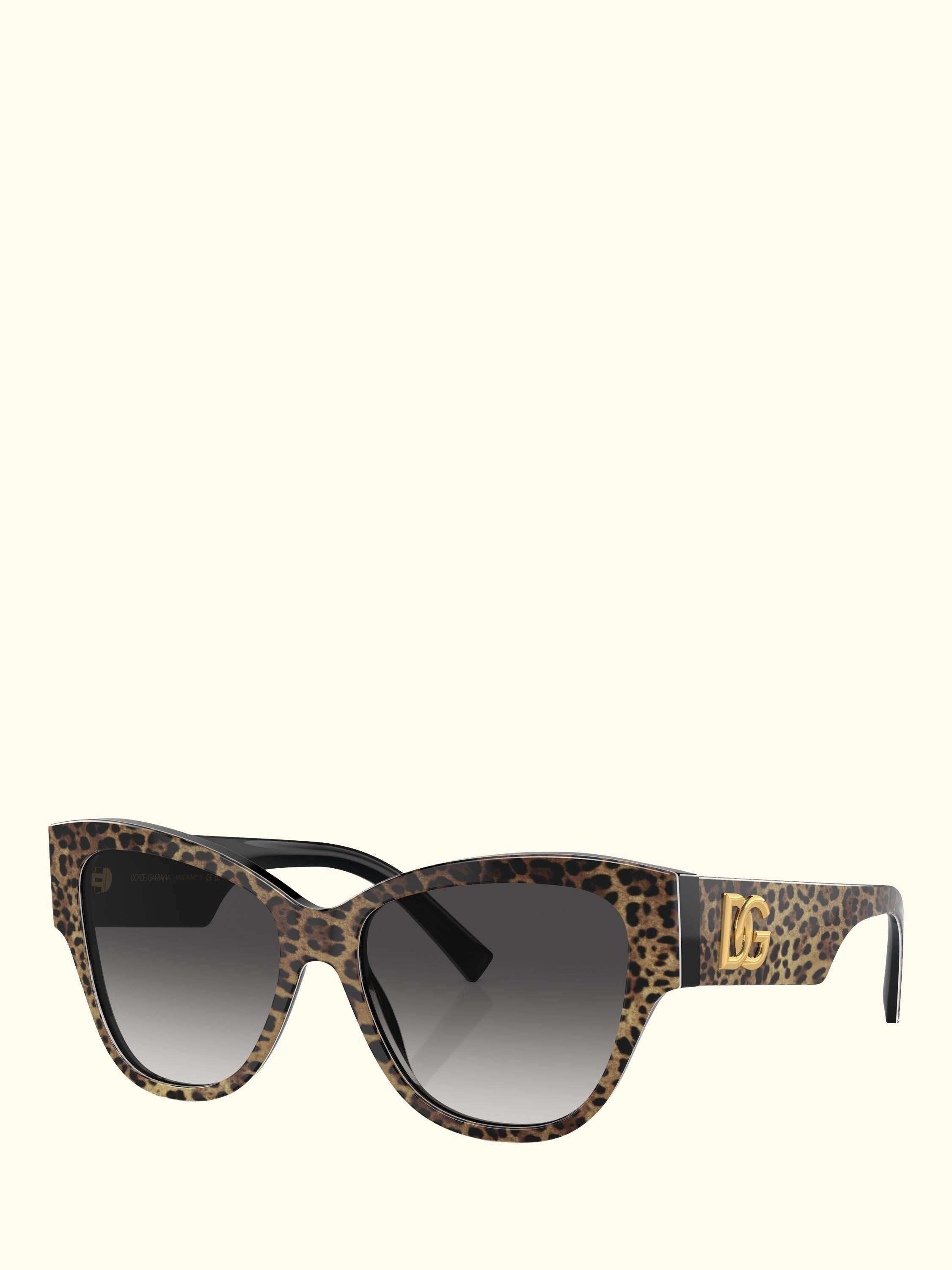 DG4449 Women's Butterfly Sunglasses, Brown
