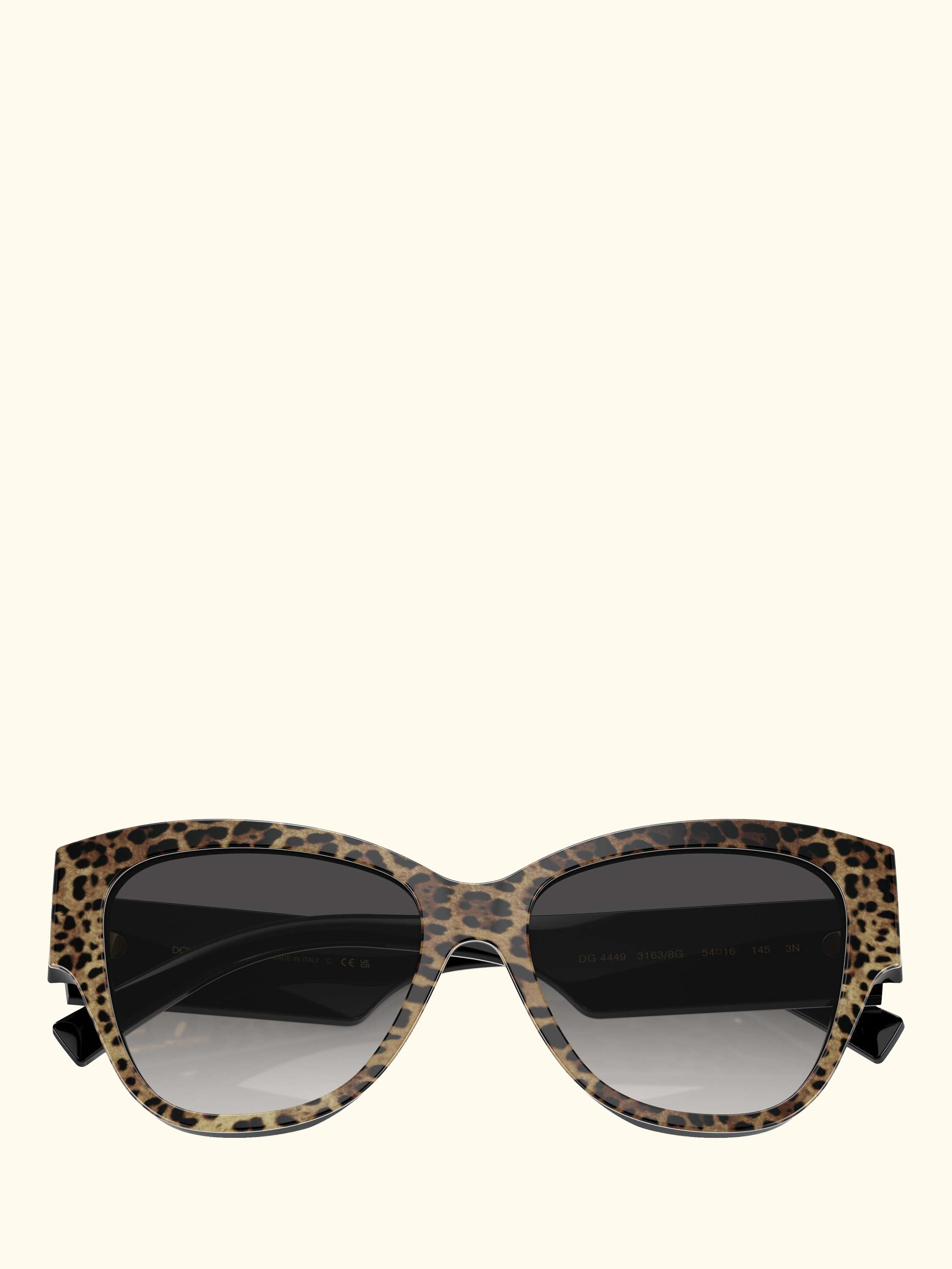 DG4449 Women's Butterfly Sunglasses, Brown