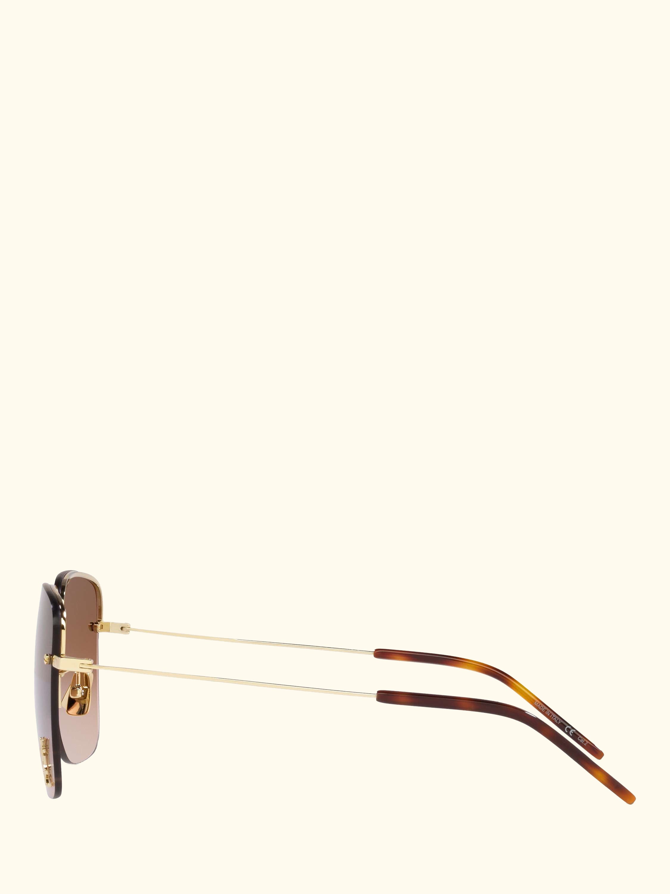 YS000348 Women's Square Sunglasses, Gold