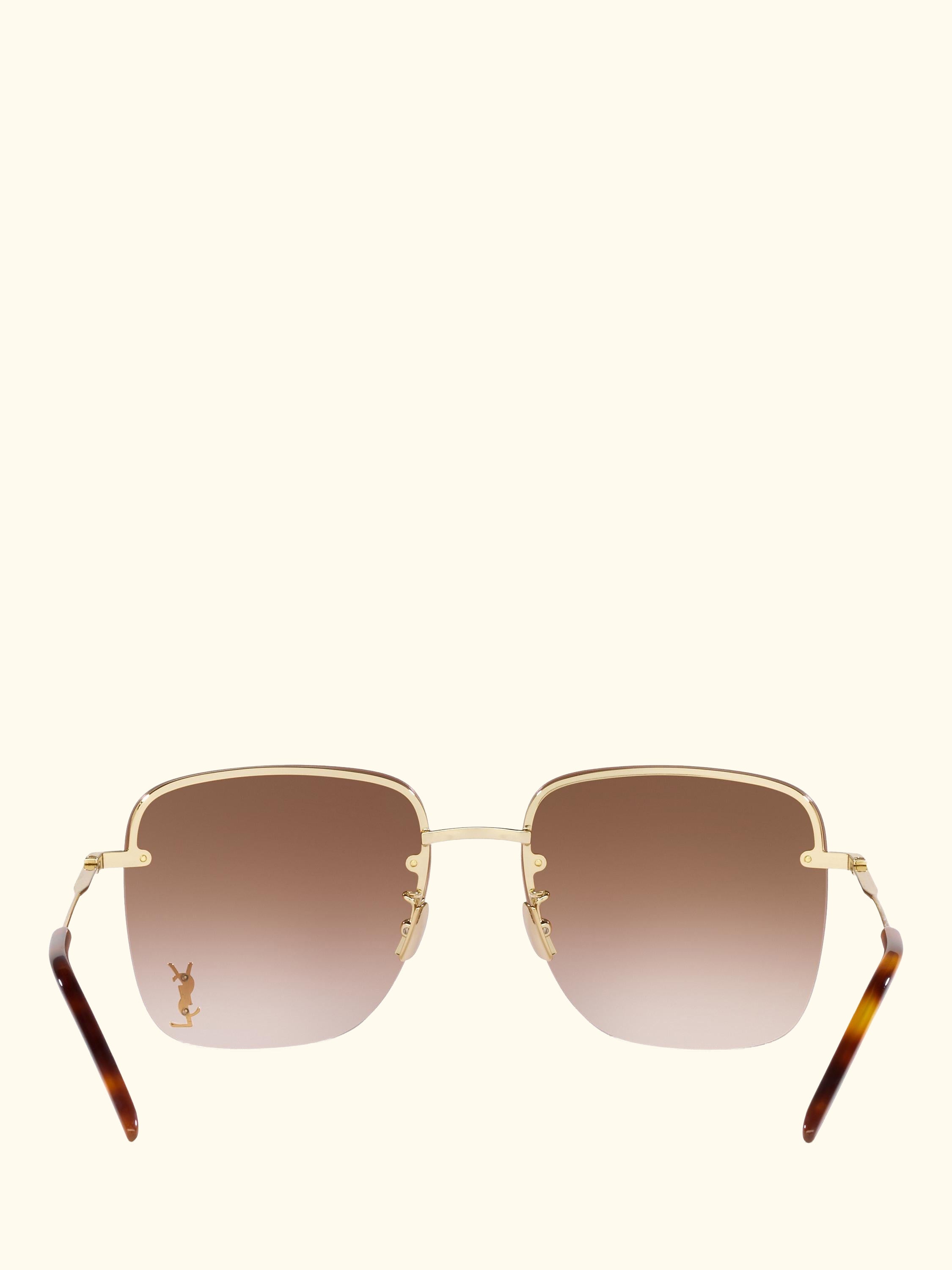 YS000348 Women's Square Sunglasses, Gold