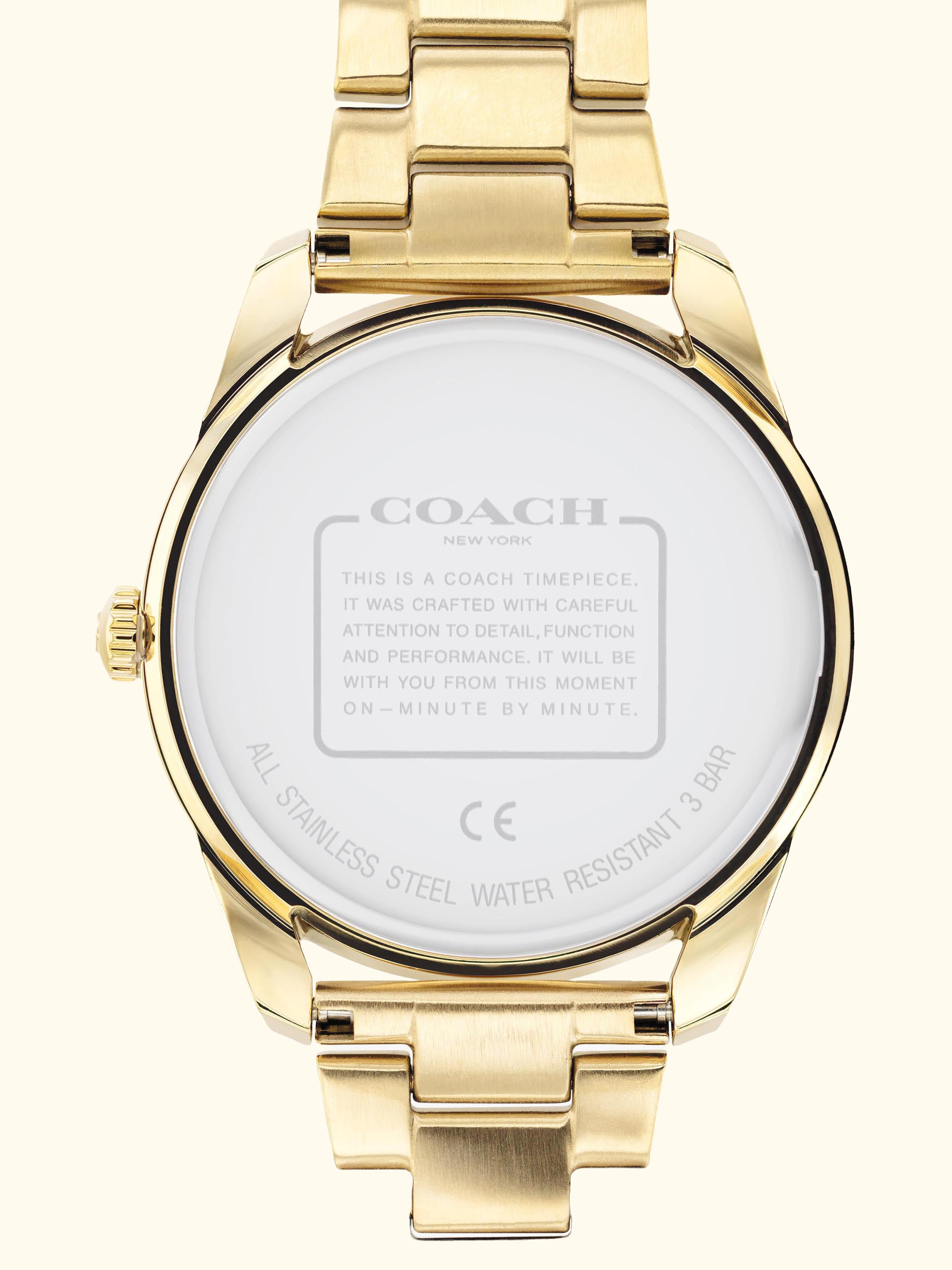Women's Preston Rainbow Crystal Bracelet Strap Watch, Gold