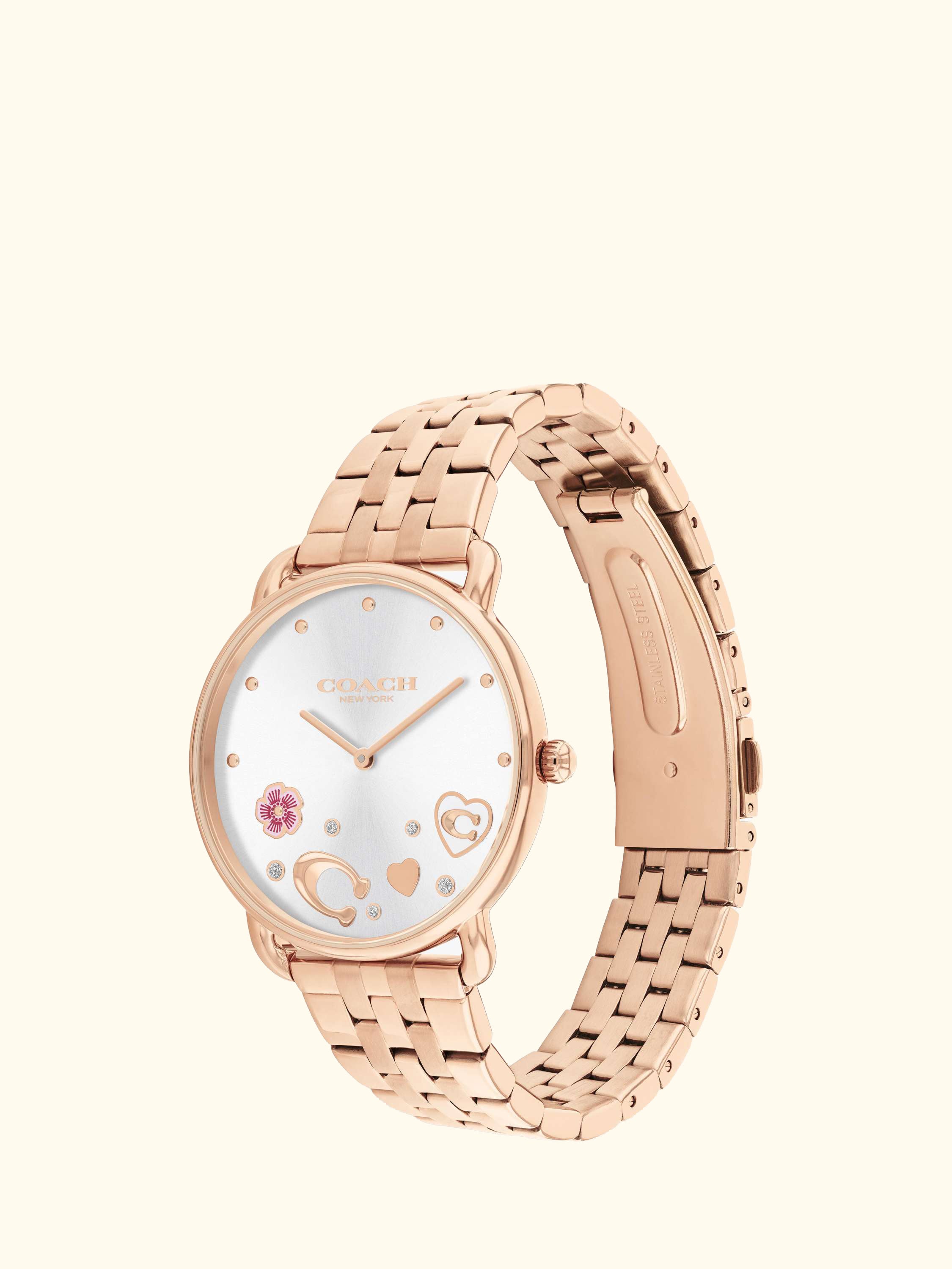 Women's Elliot Bracelet Strap Watch, Rose Gold