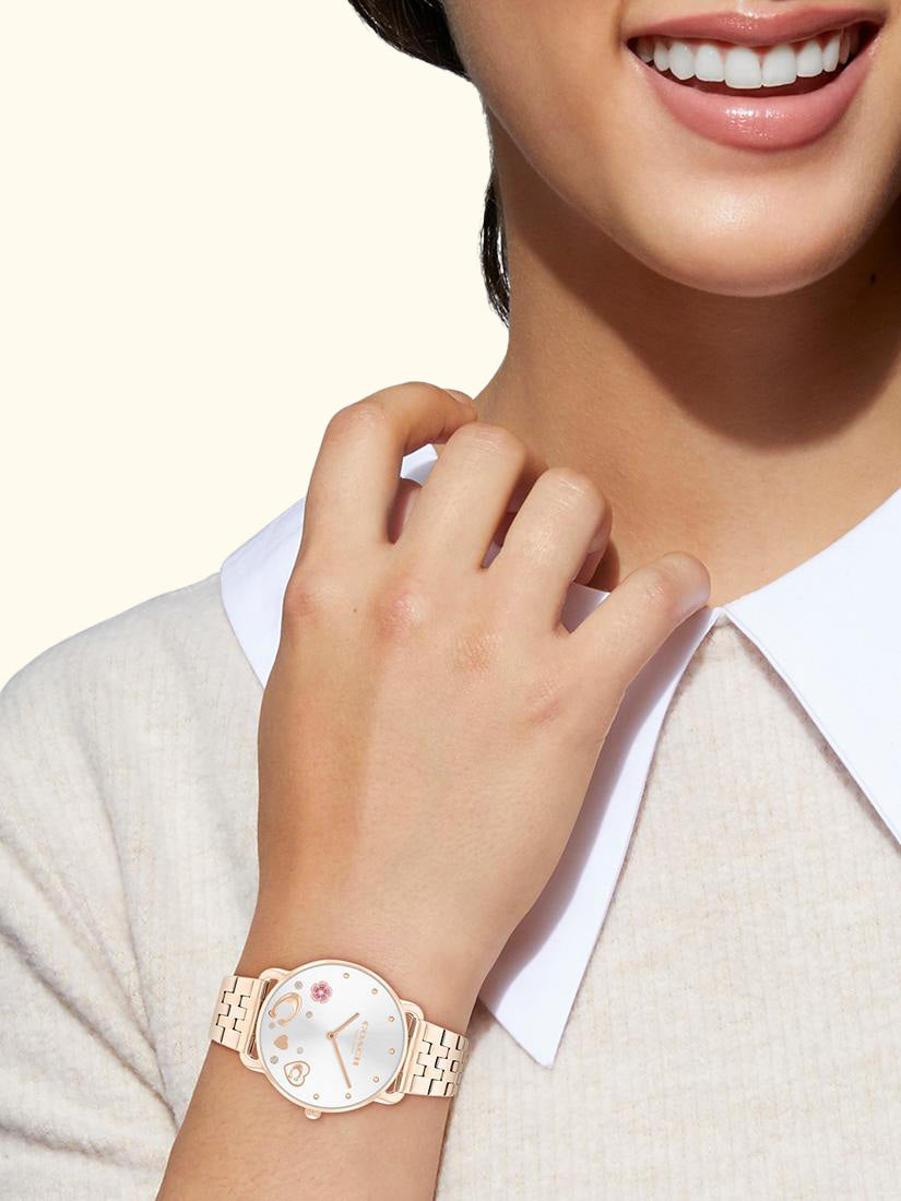 Women's Elliot Bracelet Strap Watch, Rose Gold