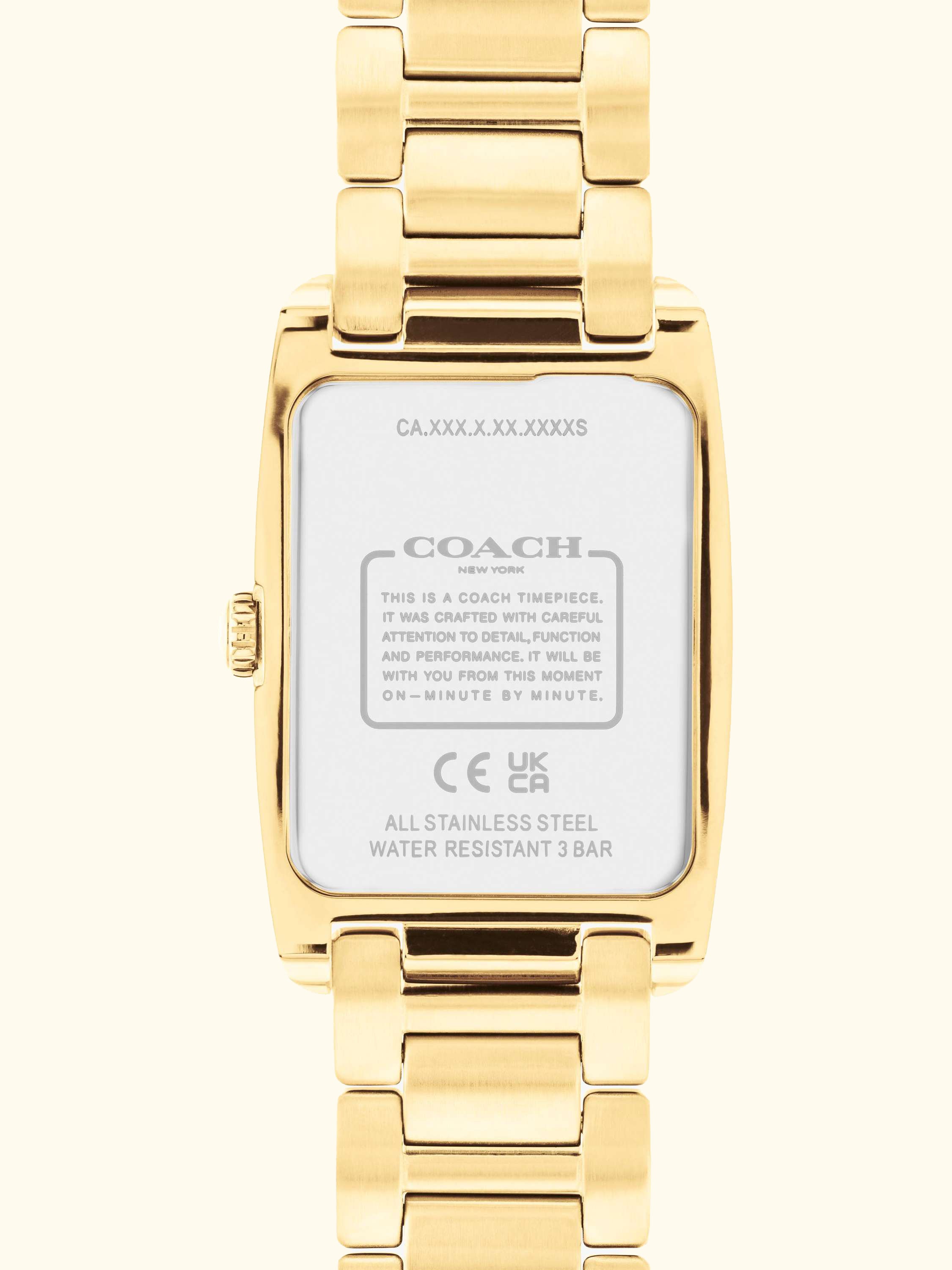 Women's Reese Rectangular Crystal Bracelet Strap Watch