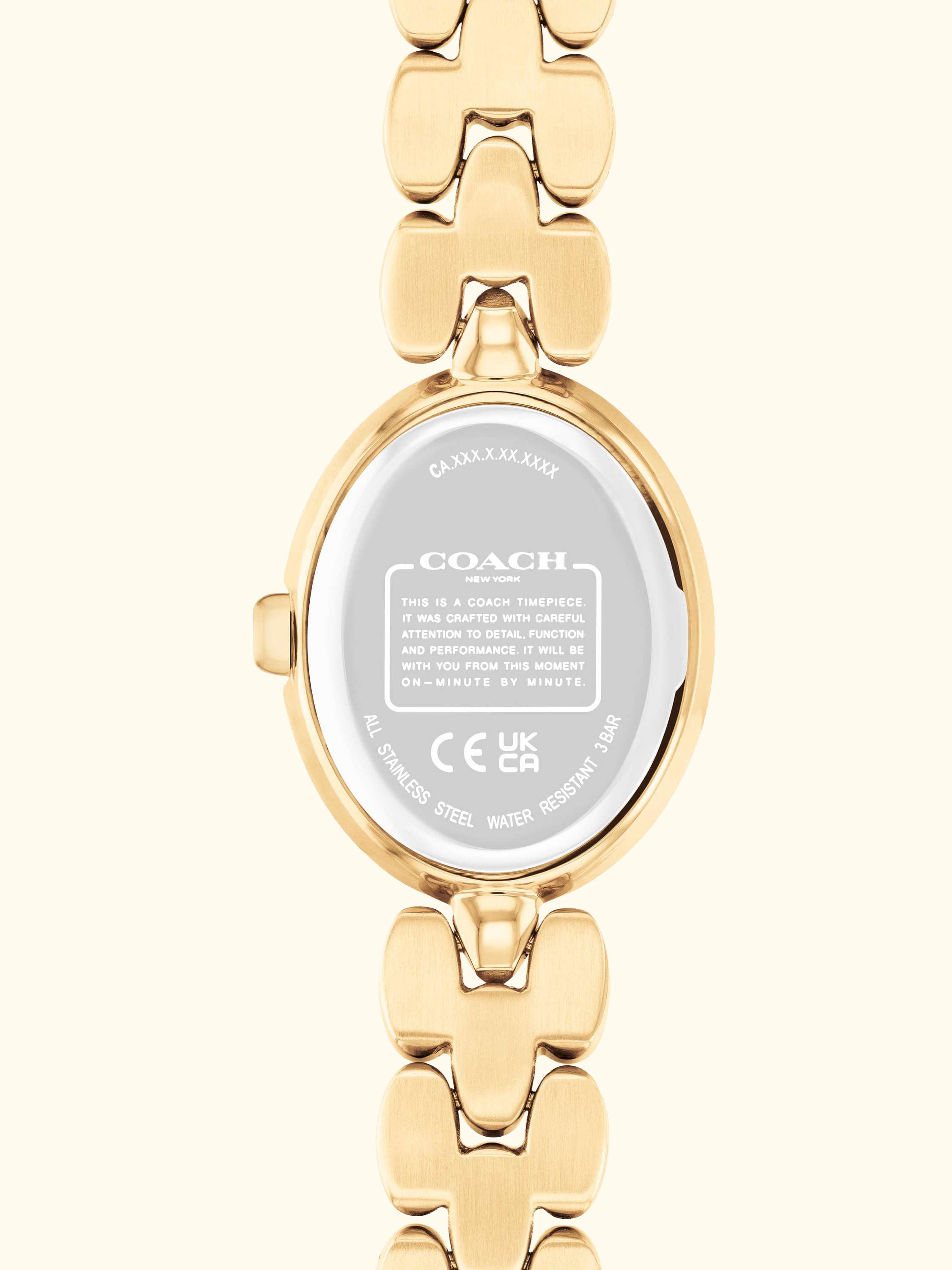 Women's Sammy Oval Bracelet Strap Watch, Gold