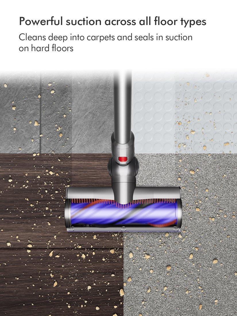 V8 Advanced Cordless Vacuum Cleaner, Silver/Nickel