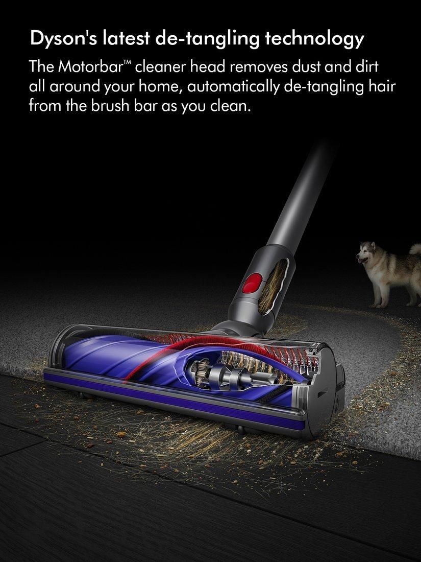 V8 Advanced Cordless Vacuum Cleaner, Silver/Nickel