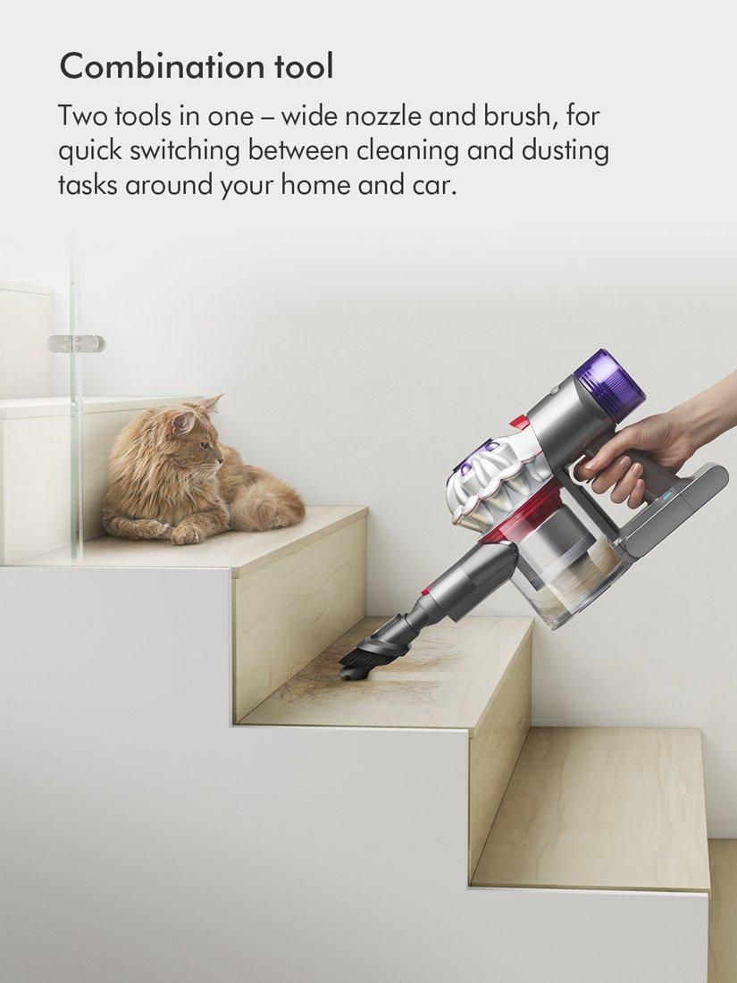 V8 Advanced Cordless Vacuum Cleaner, Silver/Nickel
