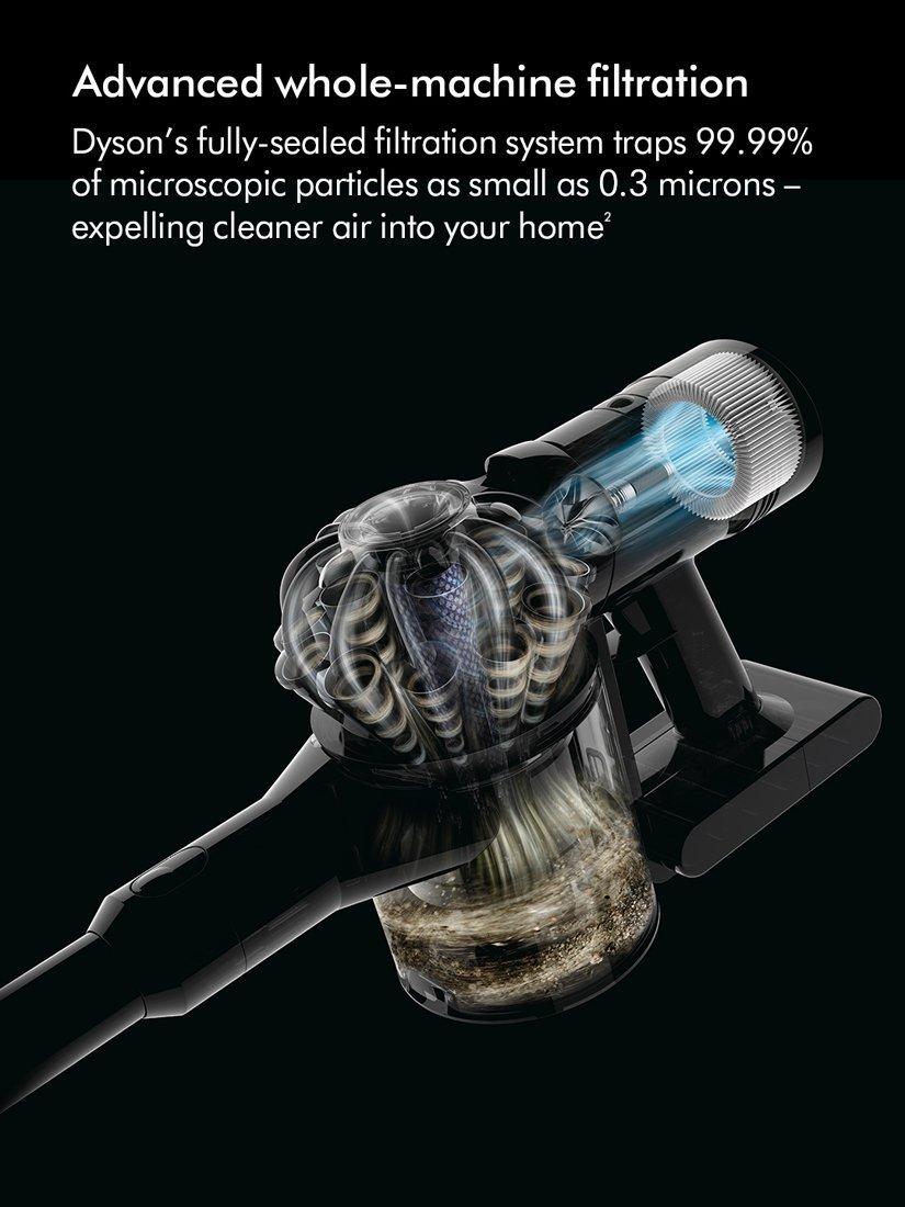 V8 Advanced Cordless Vacuum Cleaner, Silver/Nickel