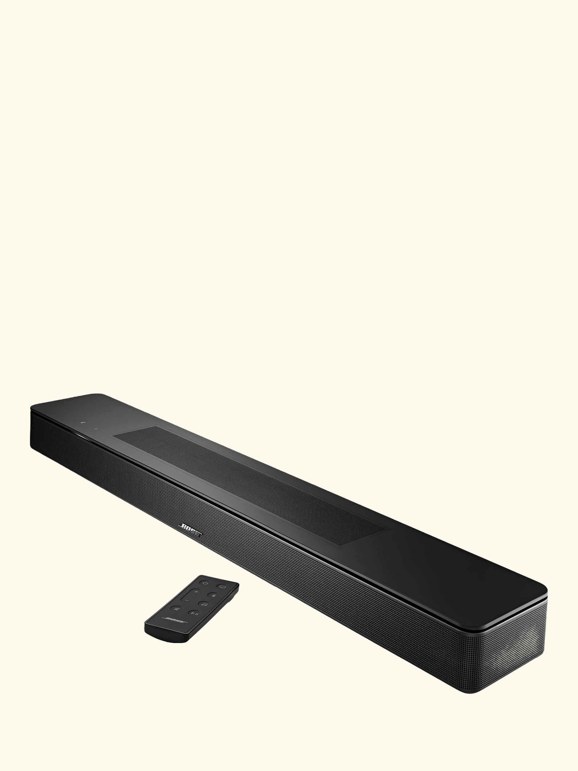 Smart Soundbar with Dolby Atmos, Wi-Fi, Bluetooth & Voice Recognition and Control, Black