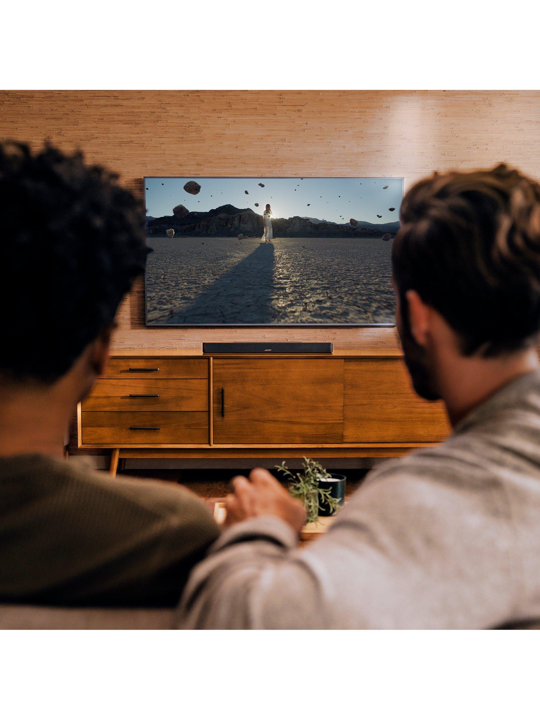 Smart Soundbar with Dolby Atmos, Wi-Fi, Bluetooth & Voice Recognition and Control, Black