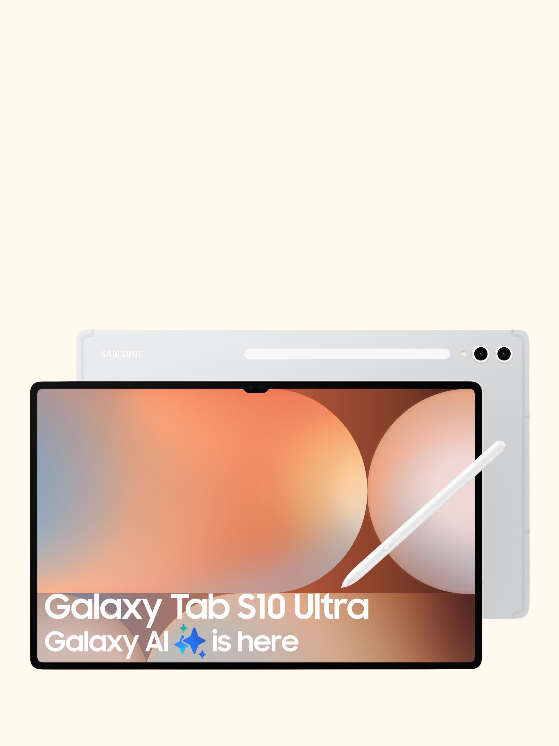 Galaxy Tab S10 Ultra Tablet with Bluetooth S Pen, Android, 12GB RAM, Galaxy AI, 256GB, Wi-Fi, 14.6"