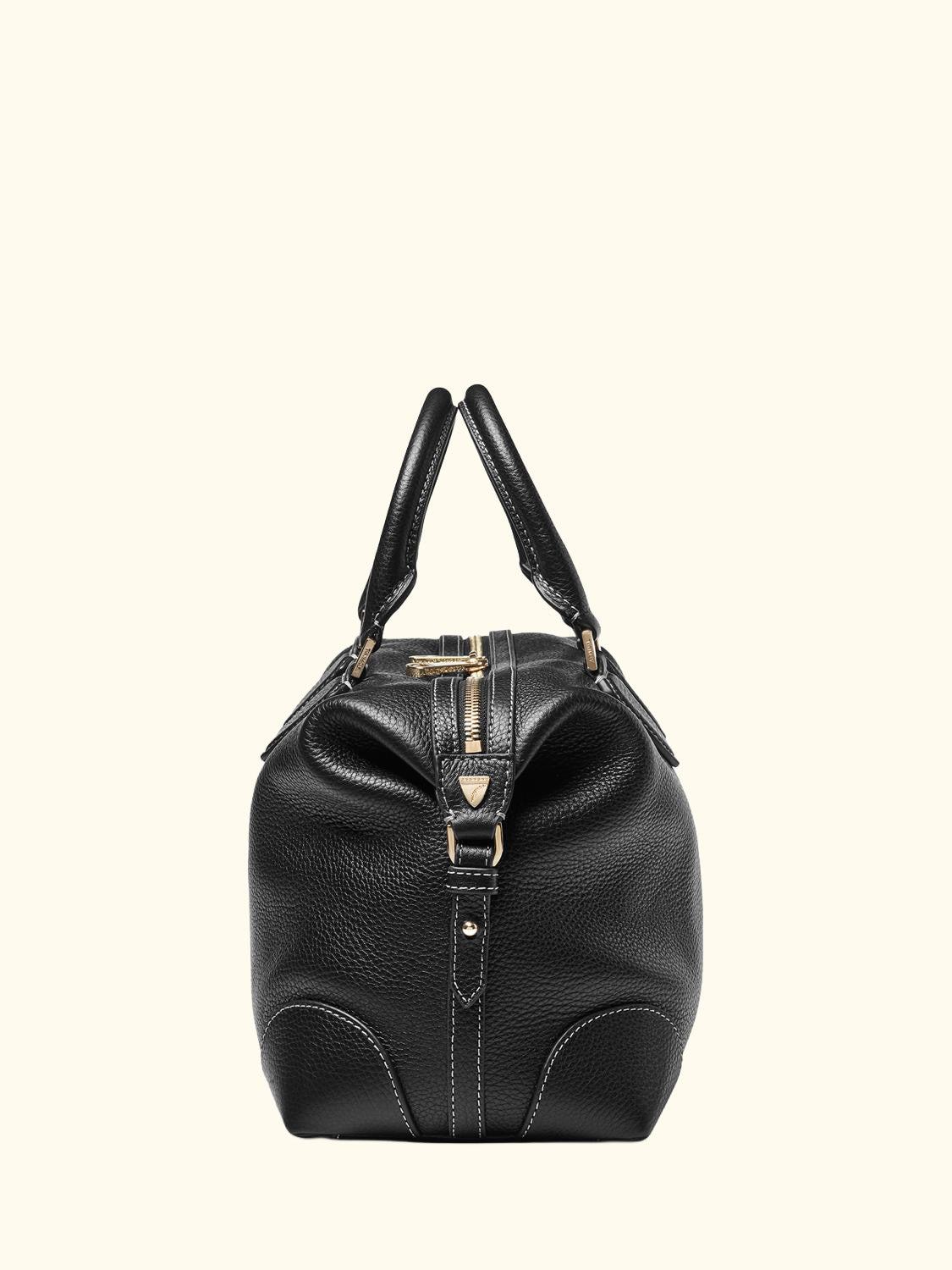 Hudson Pebble Leather Bowling Bag