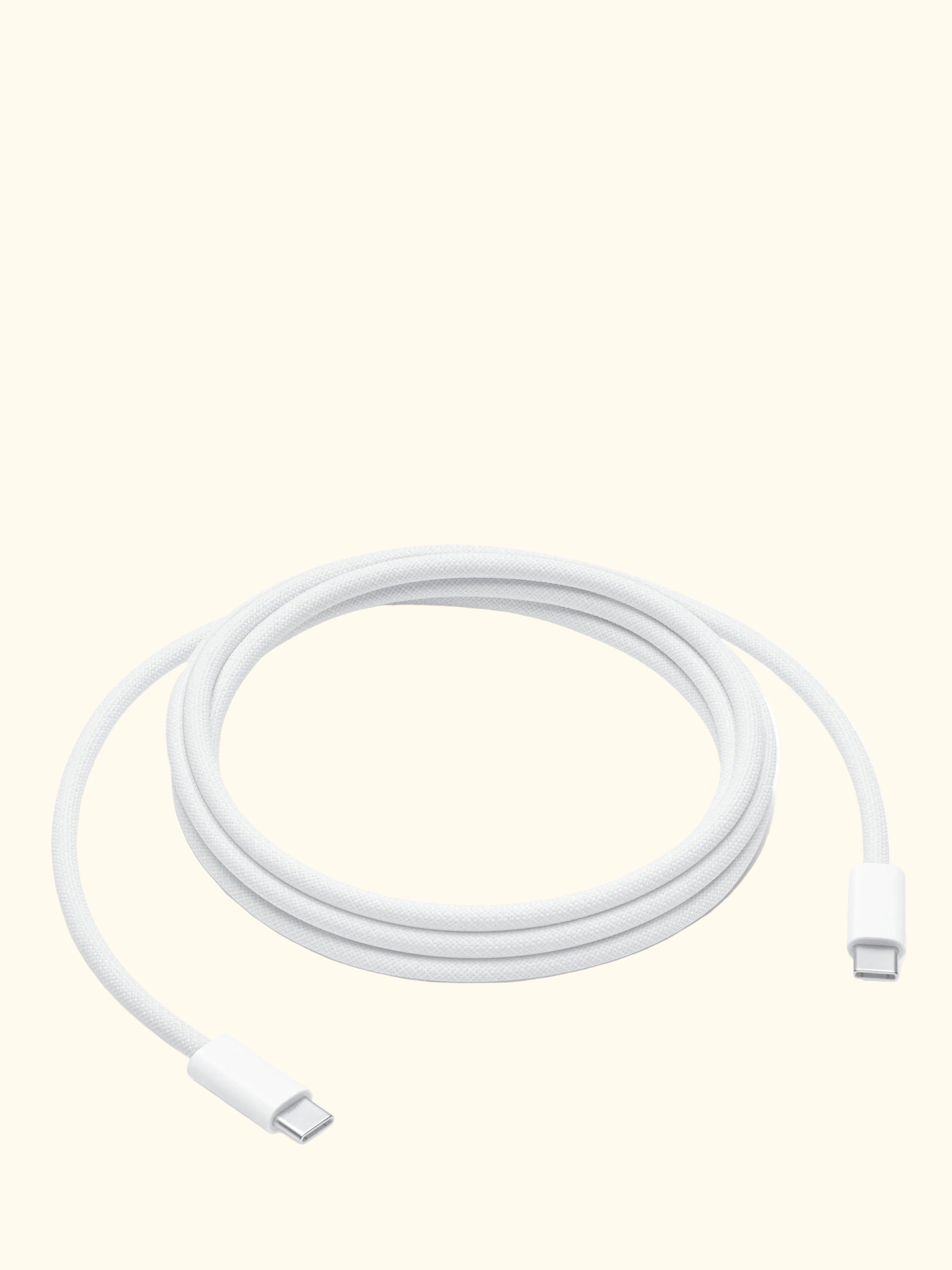 240W USB-C Charge Cable, 2m, White